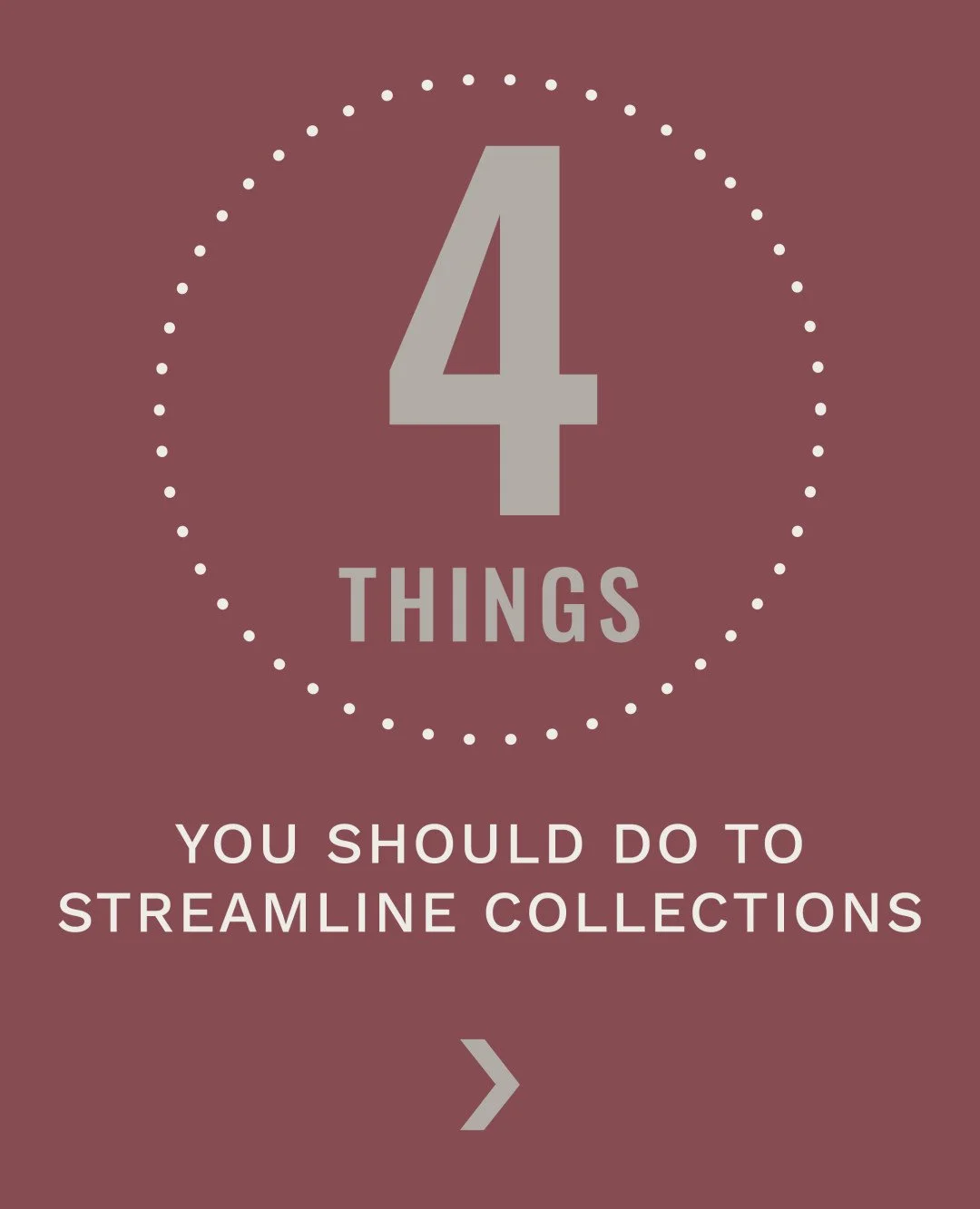Most collections issues aren&rsquo;t about bad clients. They&rsquo;re about flawed systems. 👀

These four steps will help you get paid faster without damaging relationships or causing undue stress.

And hey &ndash; if you&rsquo;re not sure what&rsqu