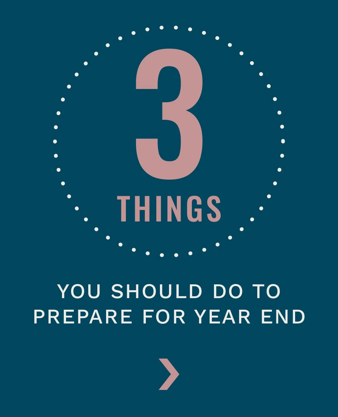 Year end will come whether you&rsquo;re ready or not 😅

Whether your company's year end is December 31, March 31, June 30, or something else entirely, a little prep now will prevent a lot of stress later. 

These three steps will help you wrap thing