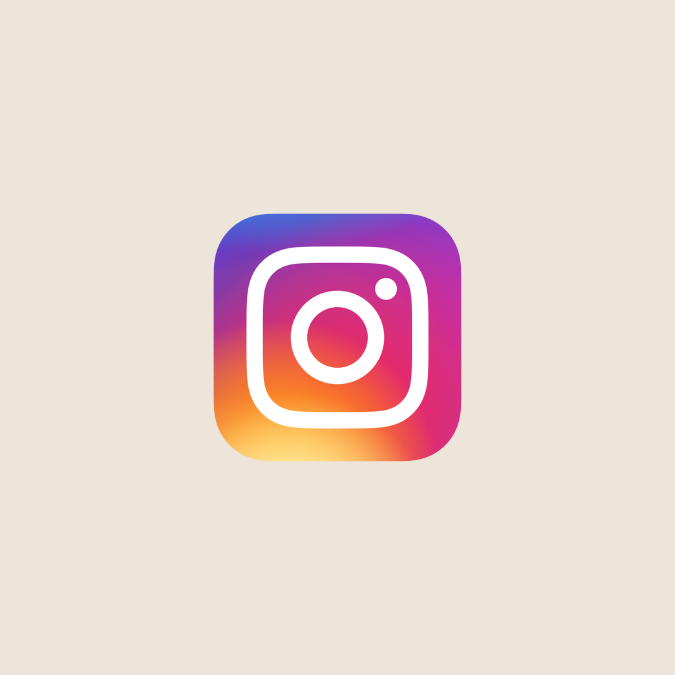 Logo Instagram pour promouvoir les réseaux de Amanda Tichit psychologue clinicienne à Chantilly Gouvieux Oise