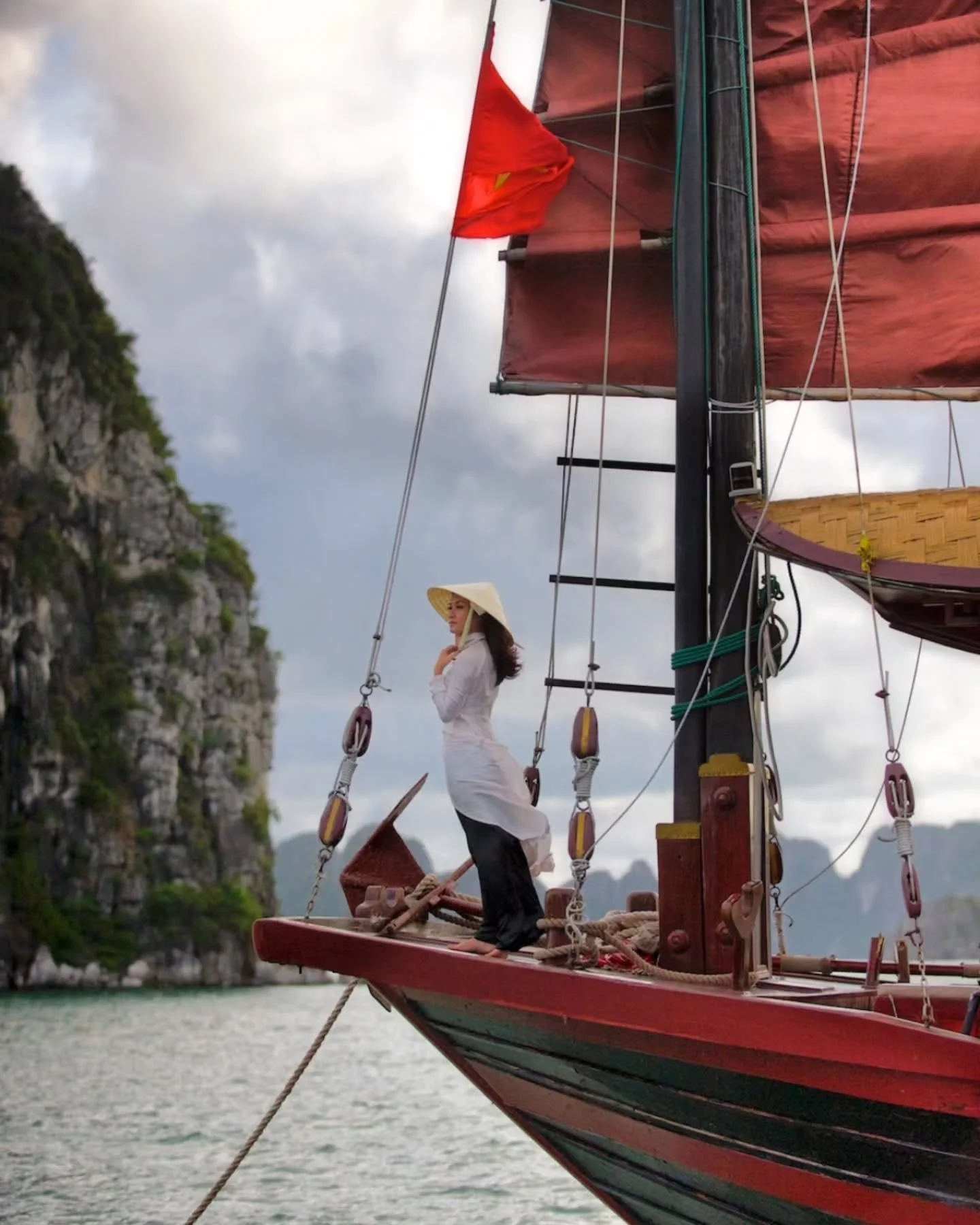 Ha Long Bay &mdash; Nature's poetry in emerald and mist.

www.carpeasia.com
Your Journey, Elevated