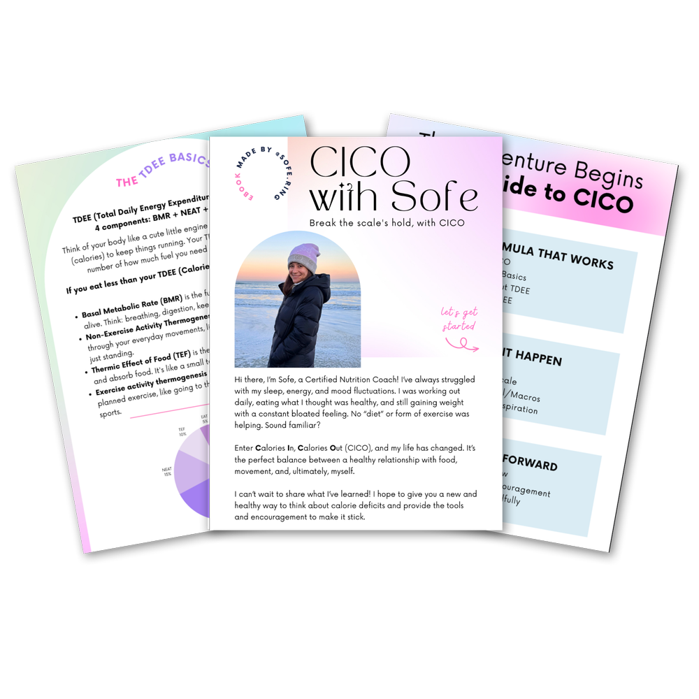 A peek inside the CICO with Sofe eBook