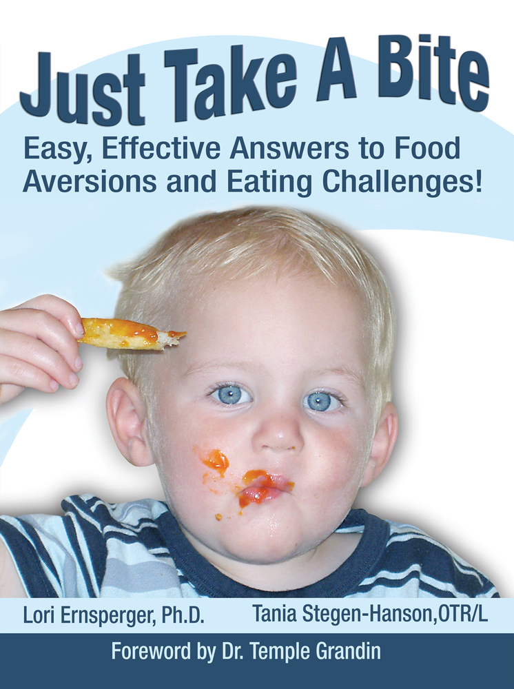 Book cover for Just Take a Bite by Lori Ernsperger and Tania Stegen-Hanson
