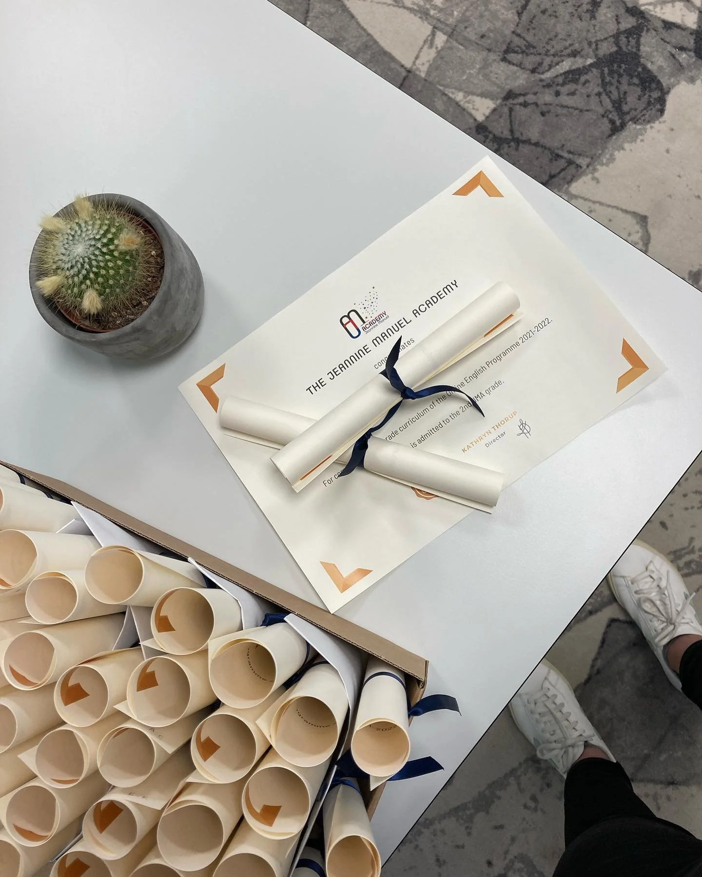 Getting ready for the last Academy Saturday and for the end of year ceremony of the Academy ✨