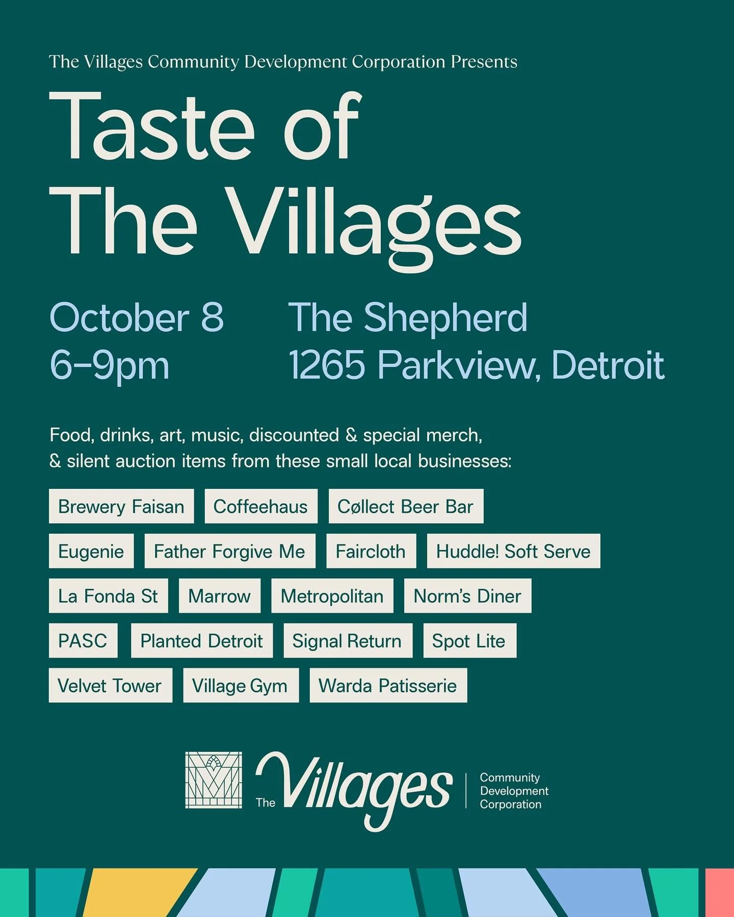 ✨ More vendors have joined our Taste of the Villages Fall Fundraiser! ✨
Get your tickets today and join us for an unforgettable evening in the Villages 🍂 sampling food &amp; drinks from some of the best local bars, restaurants, and patisseries&mdash