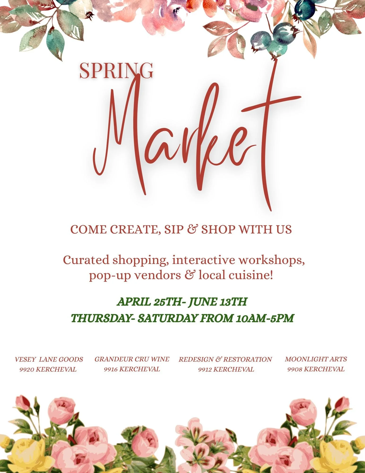 East Village Spring Market