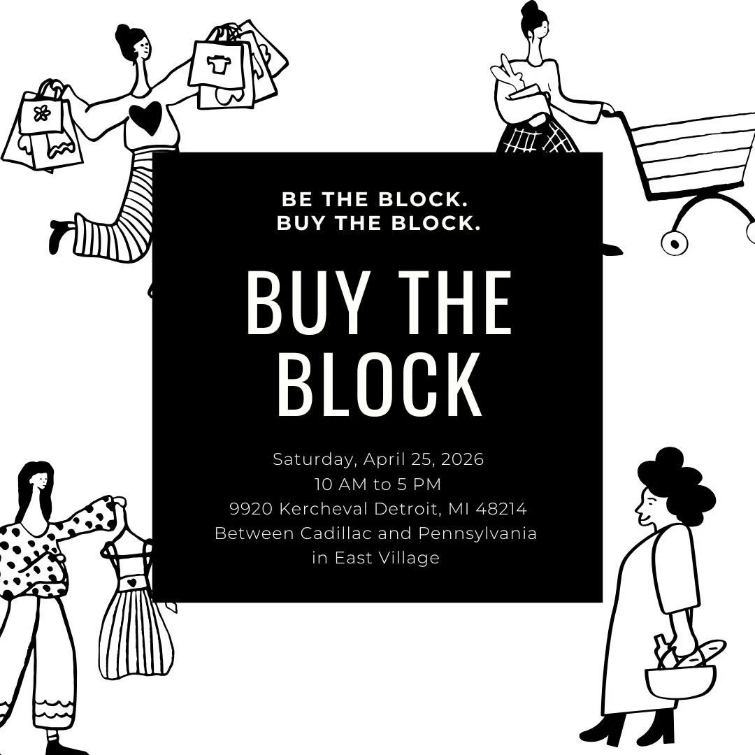 Check out the shops at the David Sidney building on Kercheval this weekend for their Spring Market, this Saturday from 10-5. The market will run every Saturday from April 25-June 13.