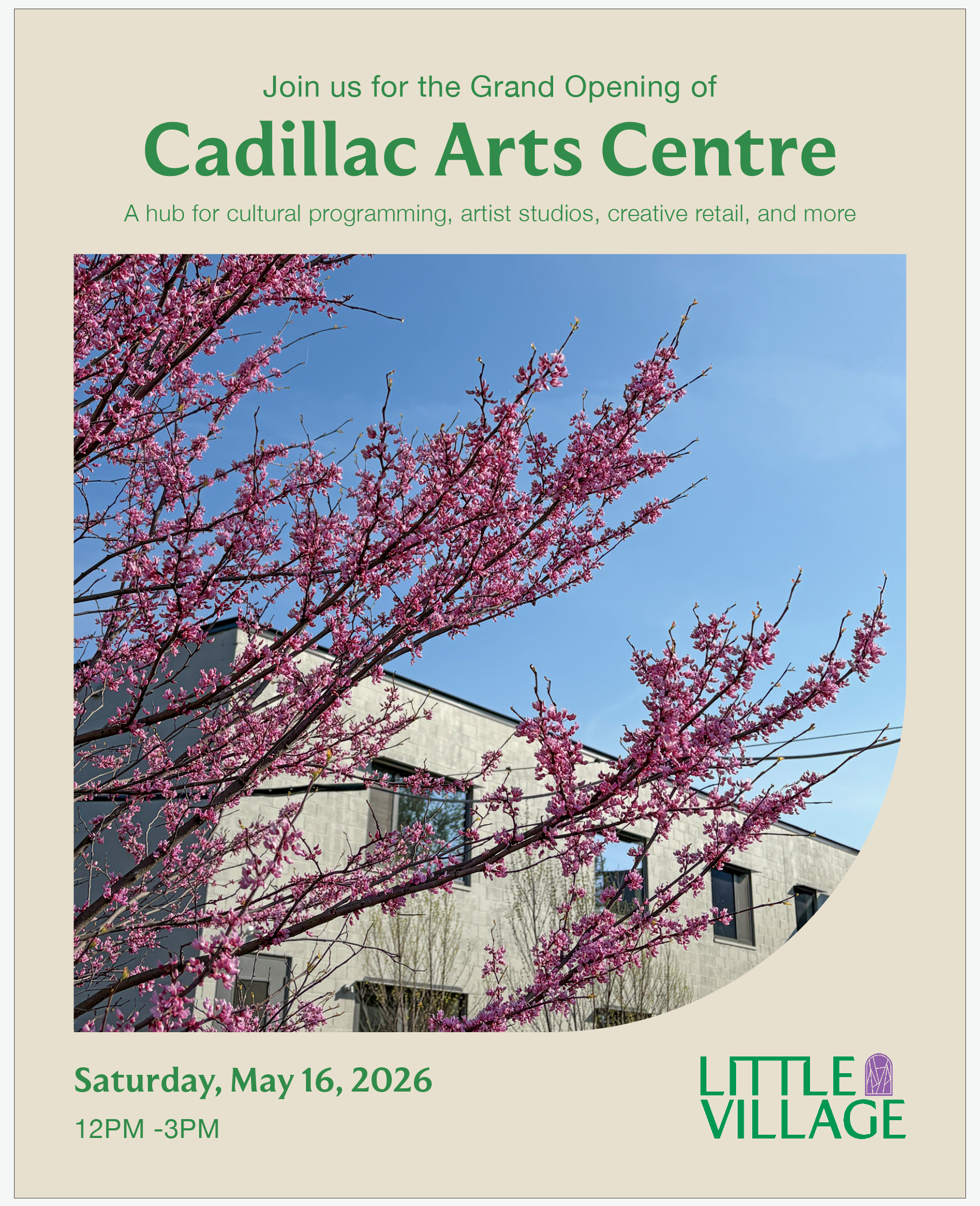 Cadillac Arts Center Grand Opening