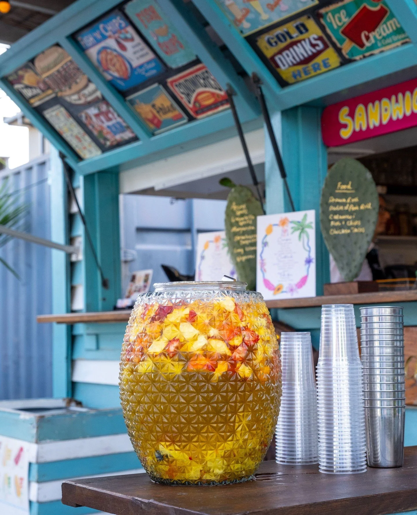 Sangria season is here 🍹🍍