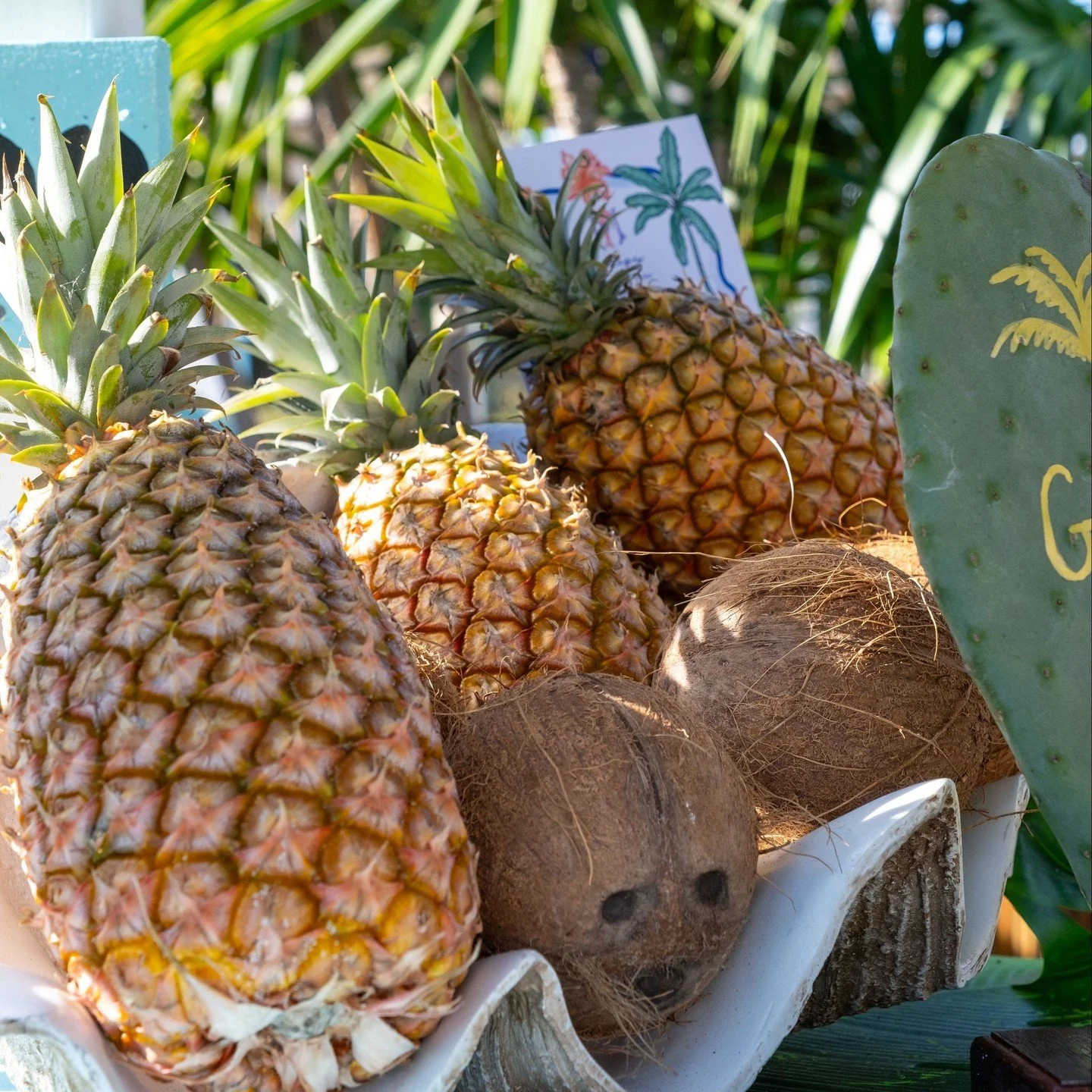 Coco-cool with a pineapple kick 🥥🍍