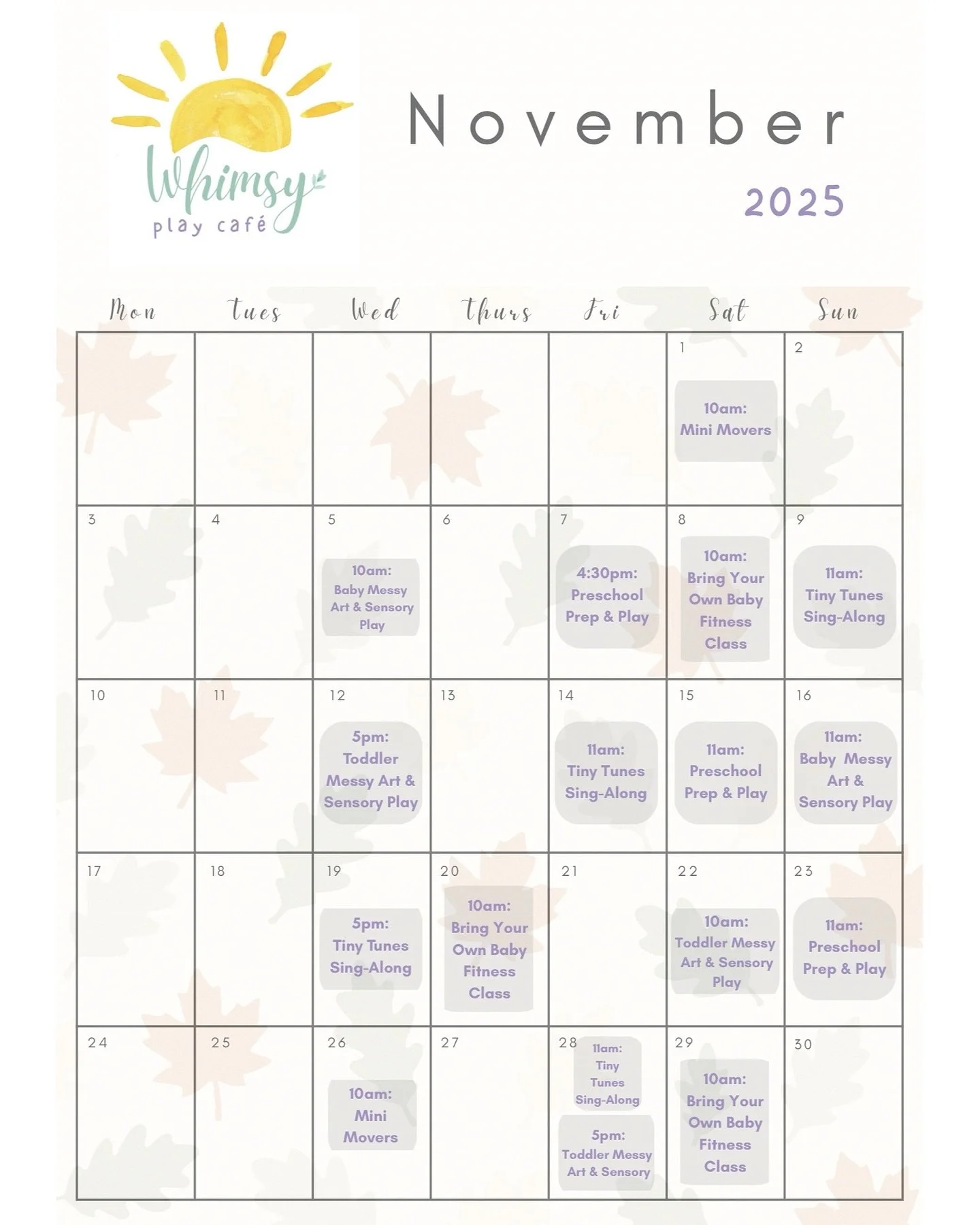 The moment has arrived&hellip;our November calendar is here! We listened to your feedback in our recent polls, and added:

🌈 more weekend classes
✨ a few later afternoon classes
💜 more variety in our Friday class options
💪🏻 more BYOB fitness clas