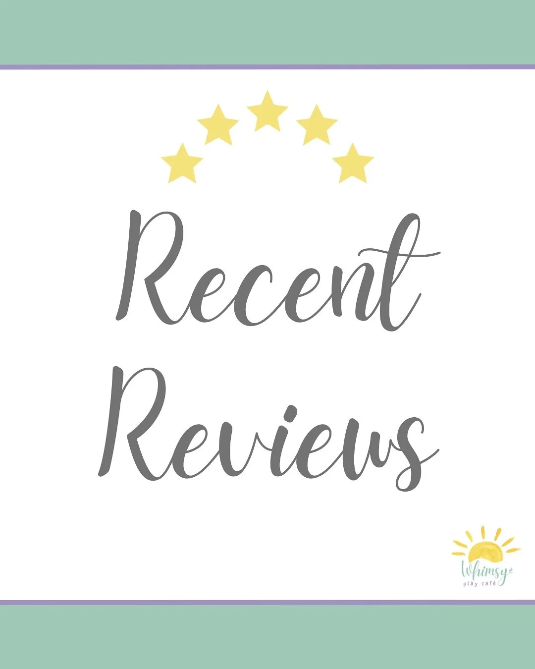 Thank you for all of the support so far! We are so grateful for every review that comes in (via Google Reviews or on Setmore, our booking platform) and every recommendation made to a friend from the families who have seen what we do. It truly motivat