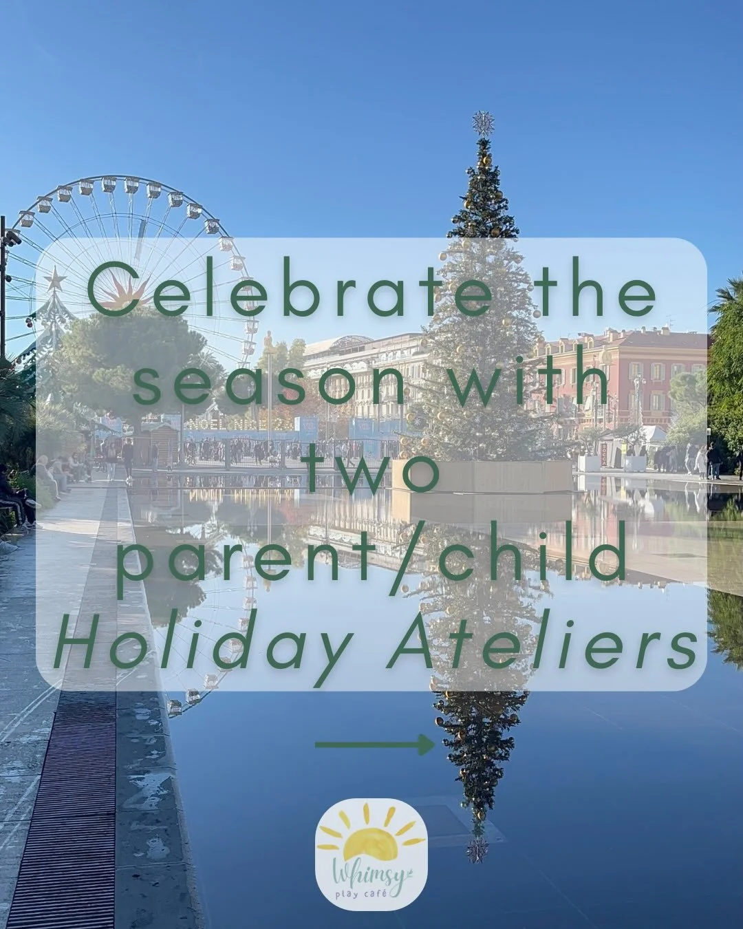 Staying in Nice this holiday season and looking for some festive fun with your little ones? Join one of our special holiday ateliers coming up in the week leading up to Christmas! Your child can exercise their creativity through artistic ornament cre