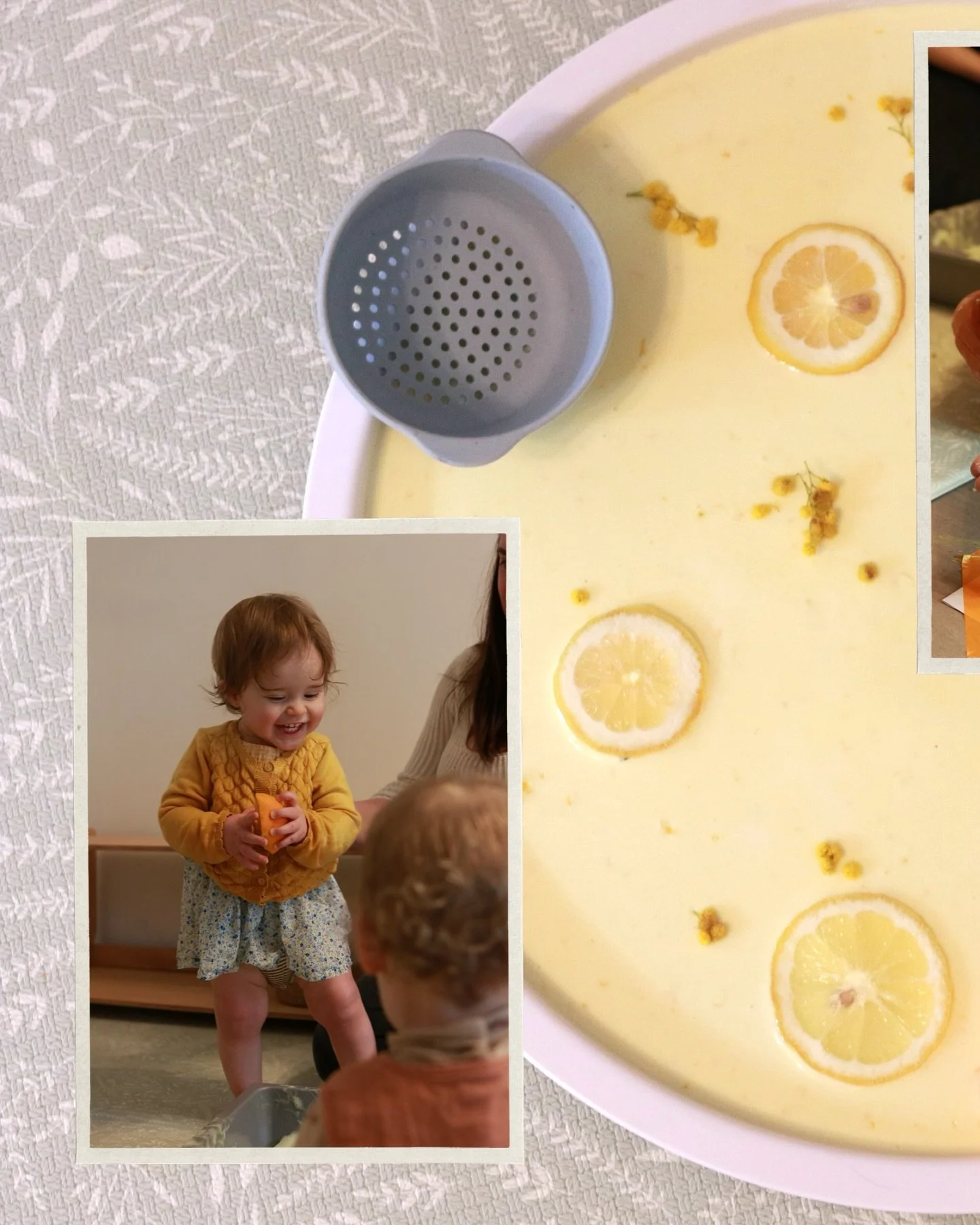 For our last two Messy Art &amp; Sensory Play classes of February, we embraced the season of citrus here on the C&ocirc;te d&rsquo;Azur by having each art &amp; sensory activity include lemons, oranges, and limes. It was our own little F&ecirc;te du 