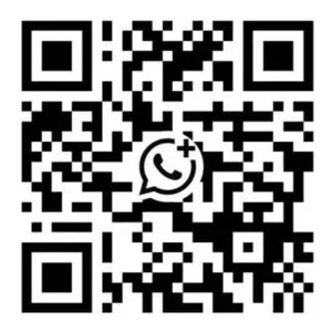 Code QR avec un logo de conversation ou chat