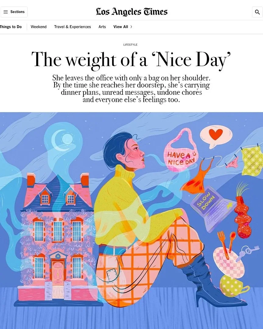 illustration éditorial presse Clara Bergoend