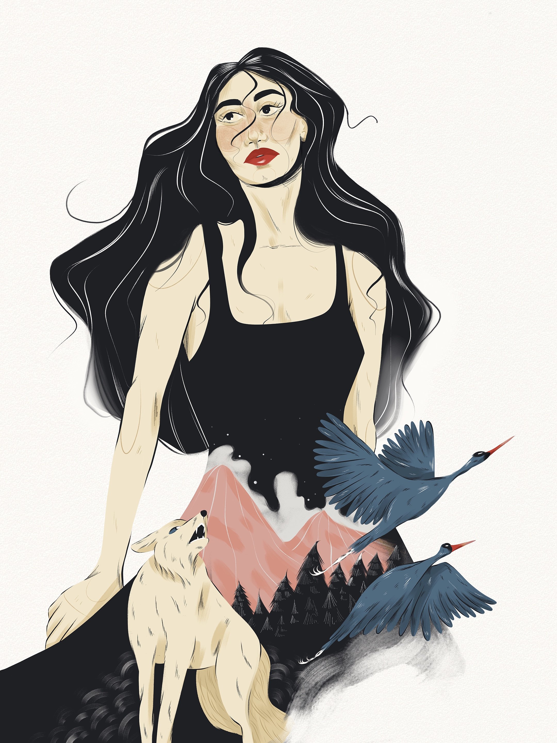 Her mountains