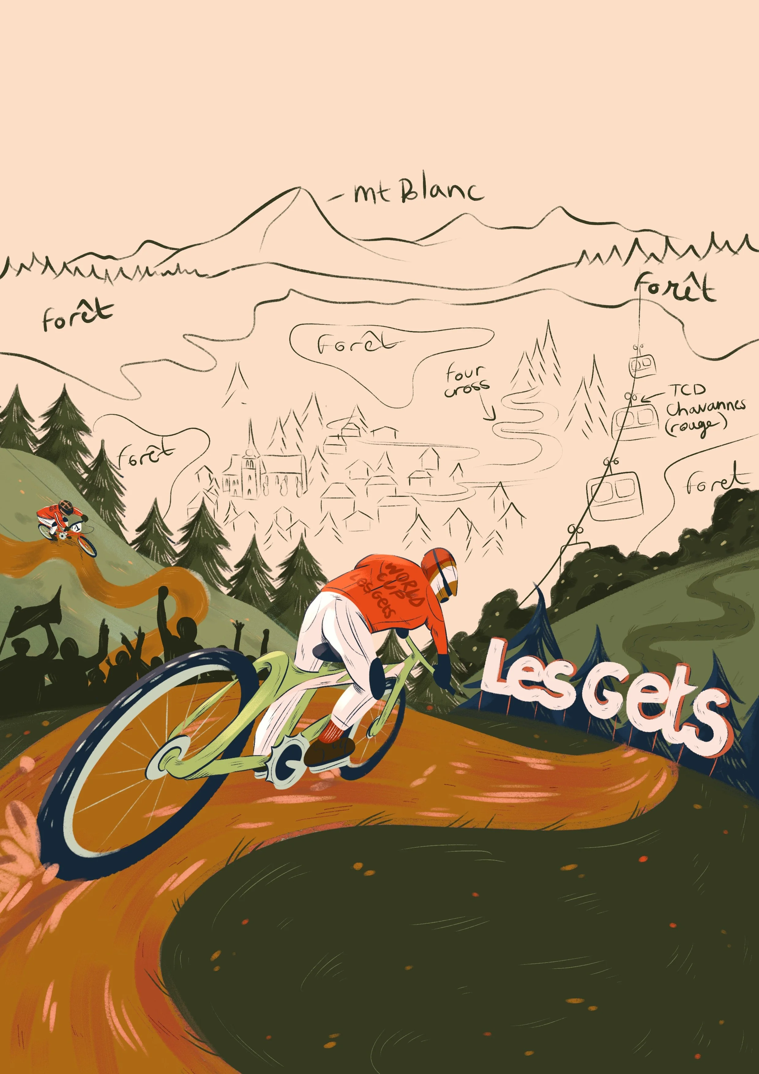 croquis-Mountain-bike-worldcup-Les-Gets-Clara-Bergoend.JPG