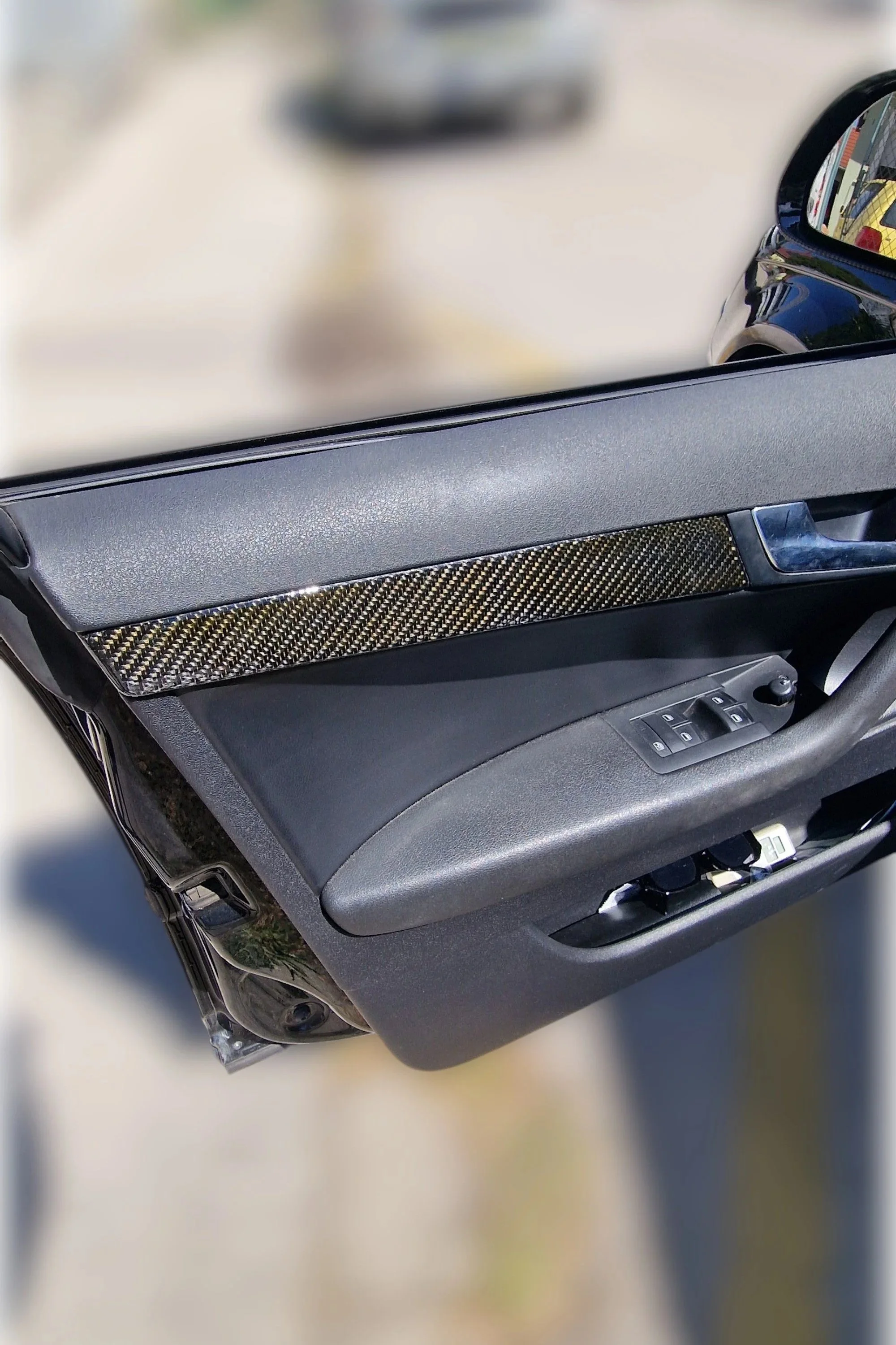 Audi A3 carbonfiber karbon ajtó panel door panel