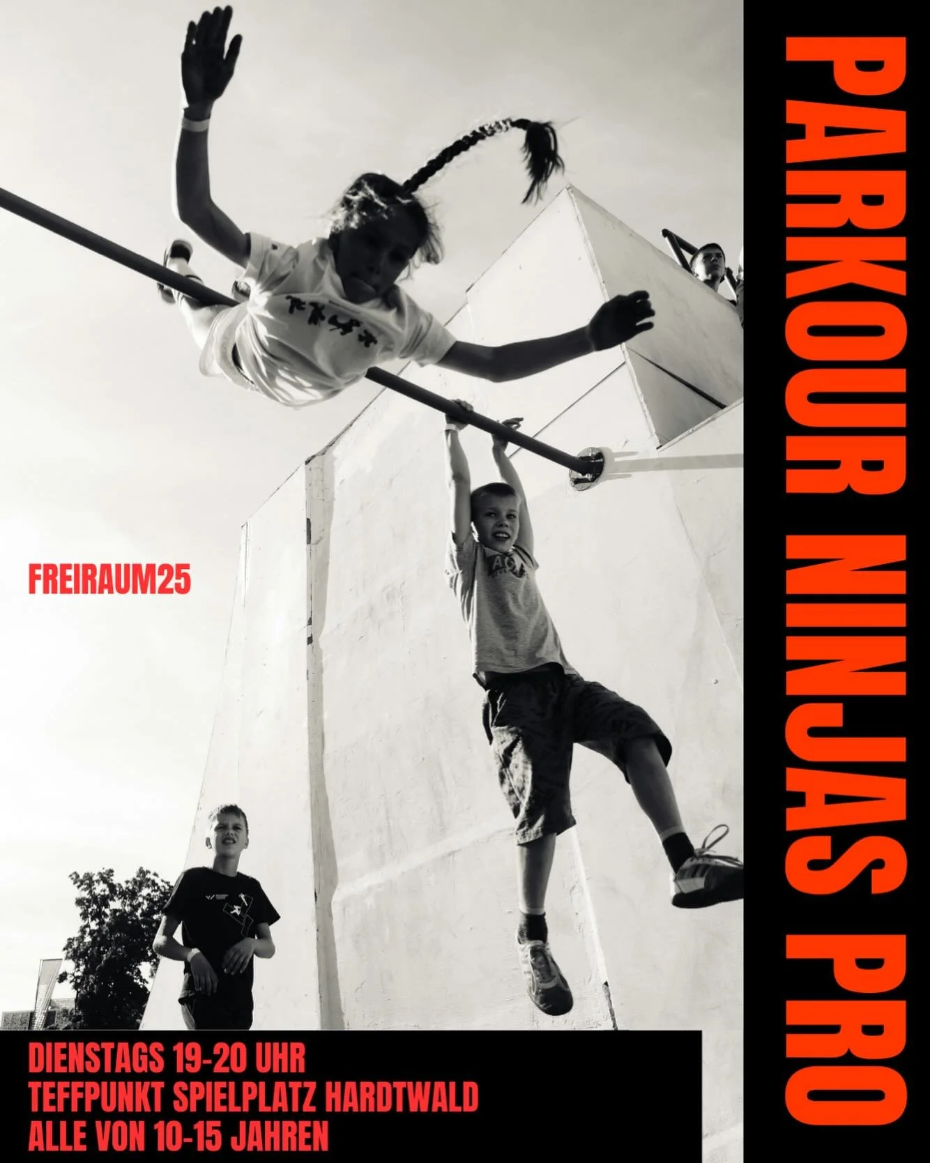 🥷 Parkour Ninjas Pro im Hardtwald &ndash; Bad Homburg 🌳

Weniger Bildschirm. Mehr Challenge. Mehr echte Action.
Hier geht es nicht nur ums Spielen &ndash; hier geht es ums Ausprobieren, Grenzen verschieben und gemeinsam st&auml;rker werden. Drau&sz