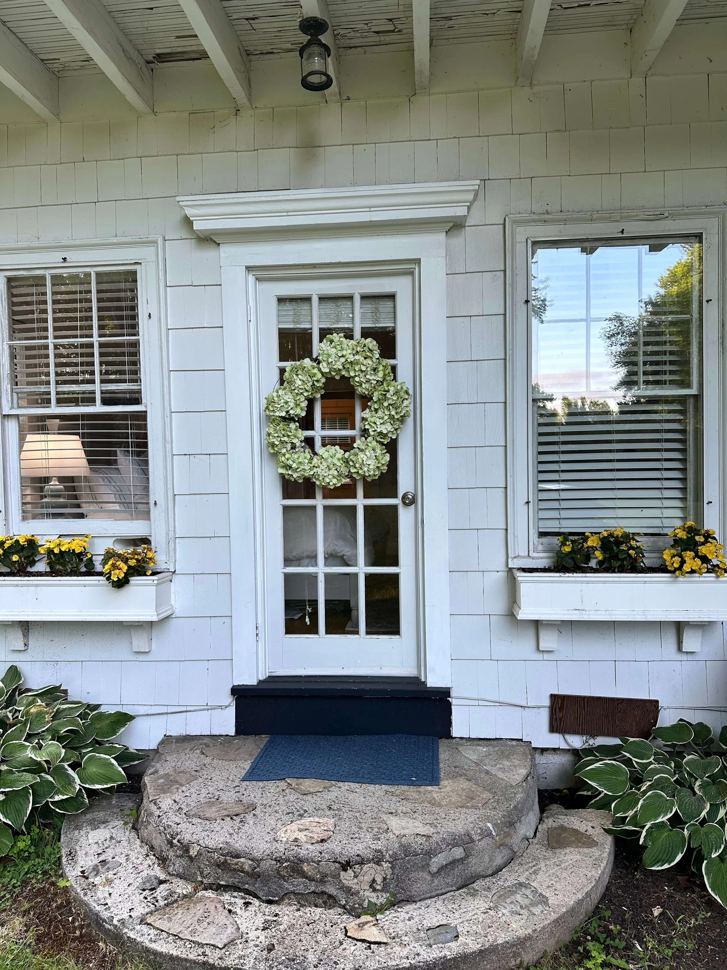 Back entrance Arden Cottage Historic Lakefront Vacation Home Belgrade Lakes Maine.jpg