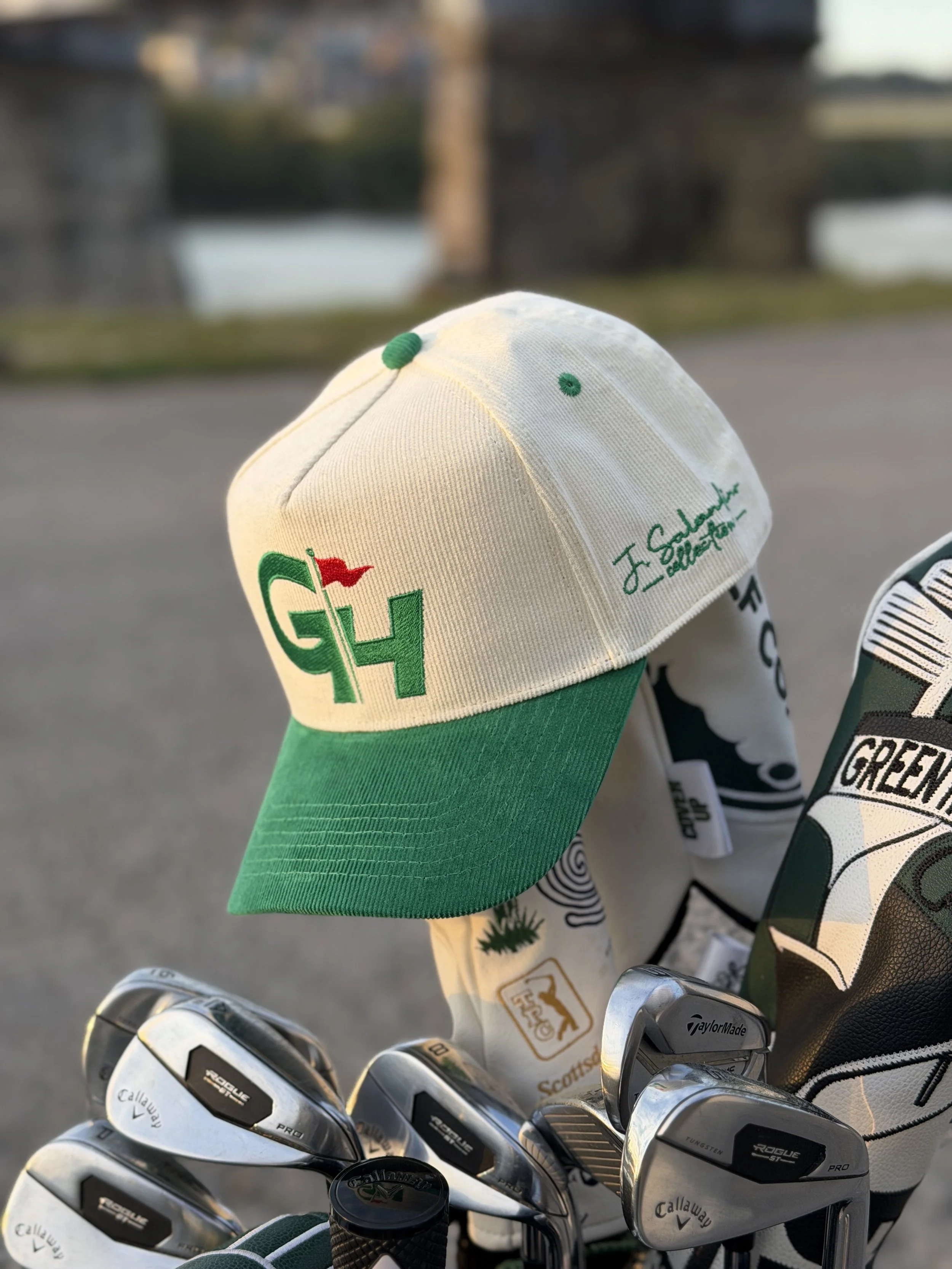 Corduroy Snapback Hat - GreenHaus x J.Salandino Collection