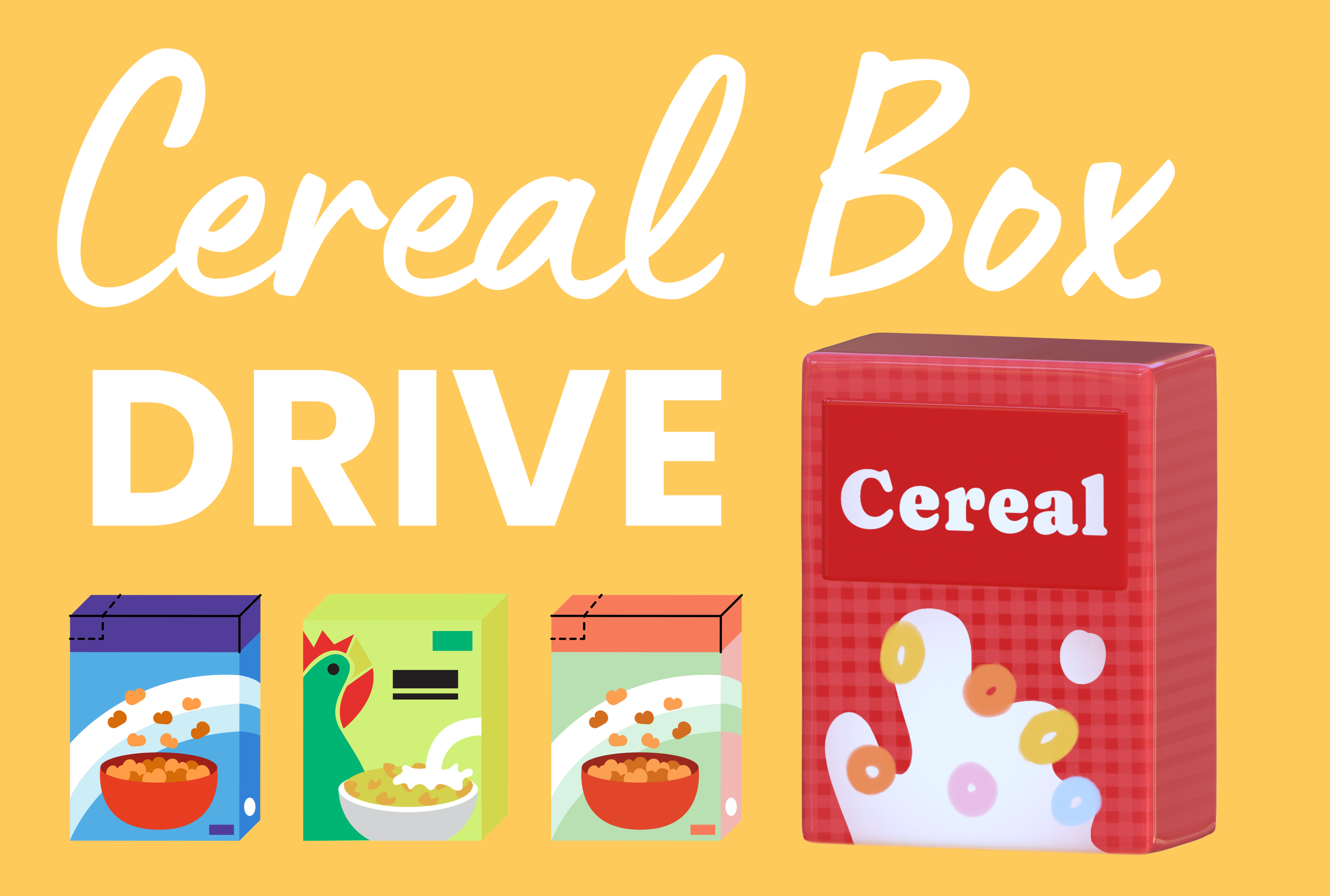 Cereal Box Drive