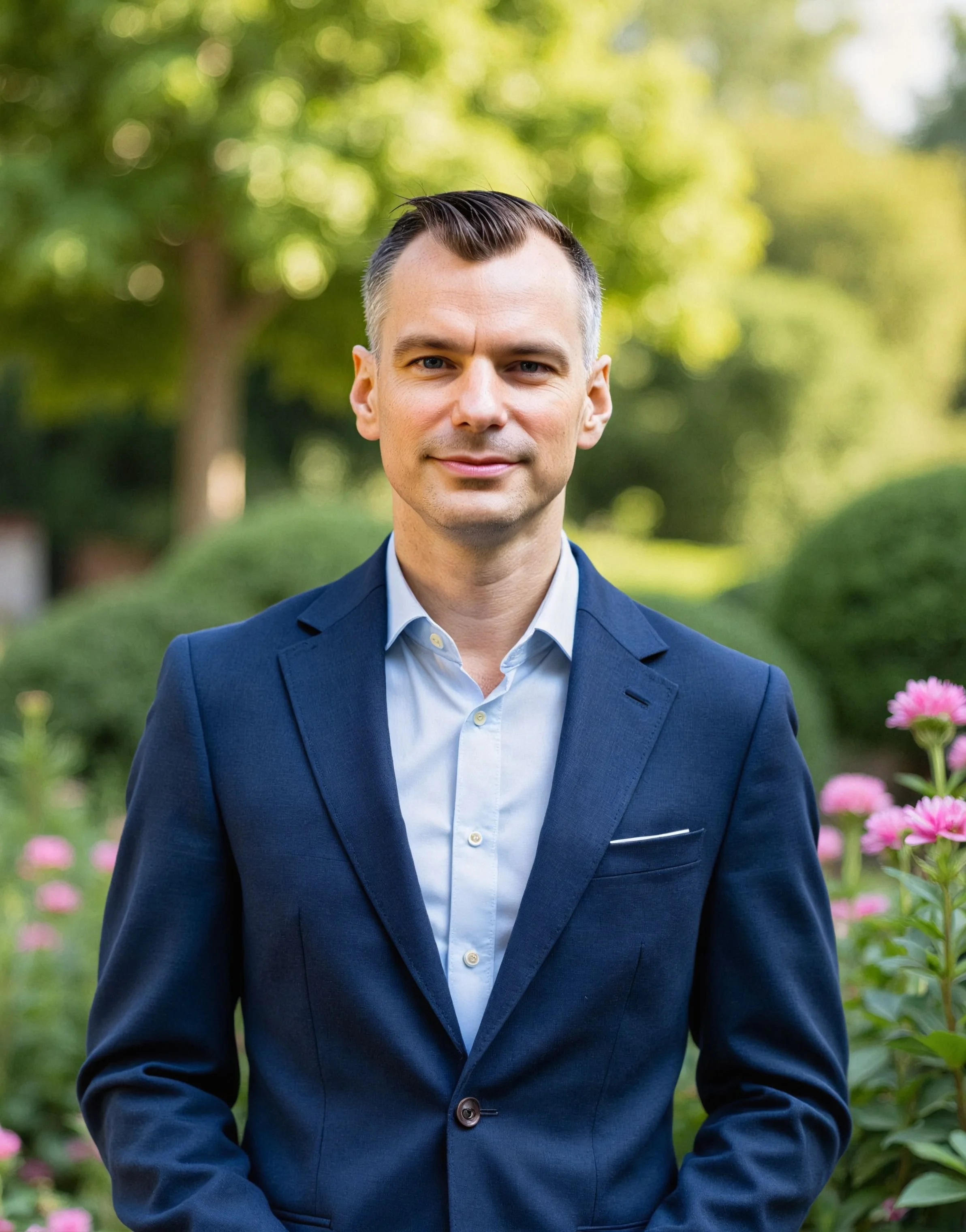 Licensed therapist Leif Nesse, LMHCA, professional headshot for Seattle teletherapy practice