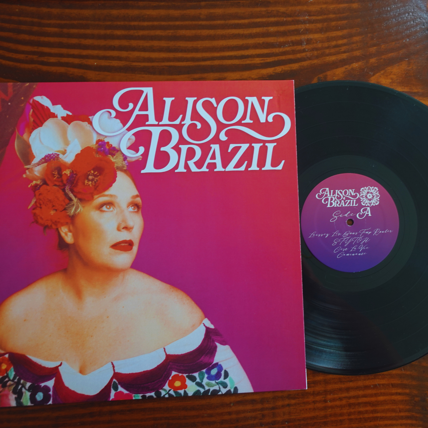 Limited Edition "Alison Brazil" Vinyl Album