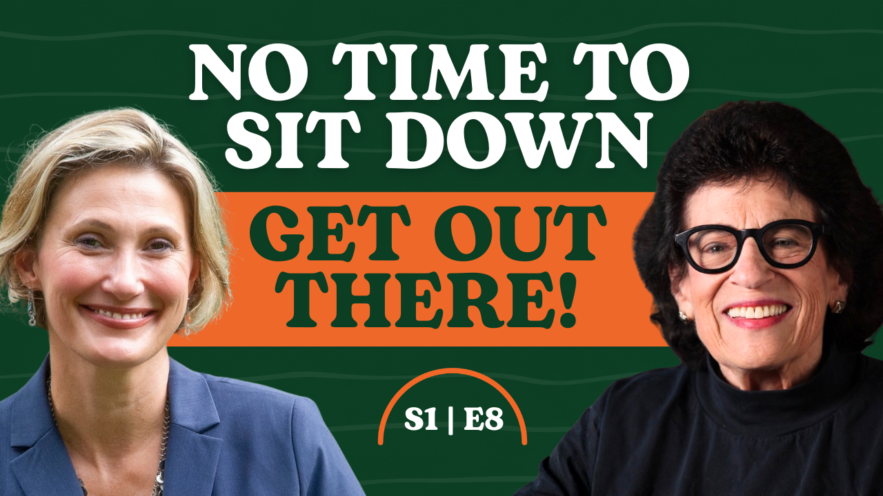 EPISODE 8: NO TIME TO SIT DOWN… GET ON OUT THERE!