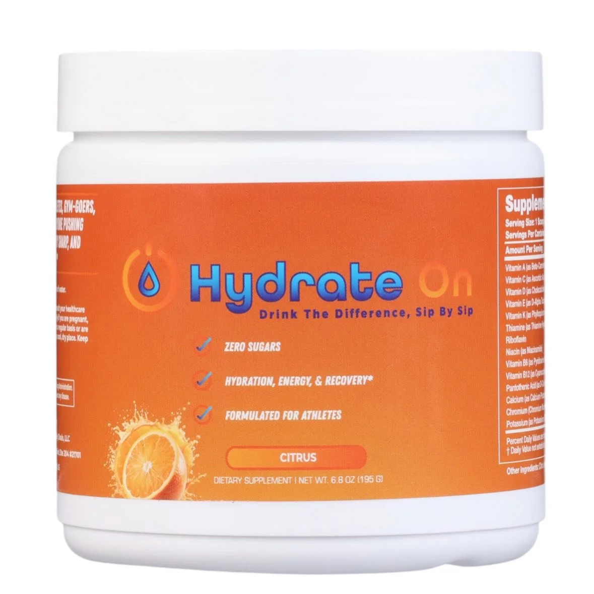 💧 Hydrate On — Fuel Built for Fighters. Perfect for Anyone Who Grinds.
Tired of sugar water and quick crashes? Hydrate On is a 0-calorie, zero-sugar, 3-in-1 performance fuel designed for real athletes and gym warriors:
	•	💦 Elite Hydrat