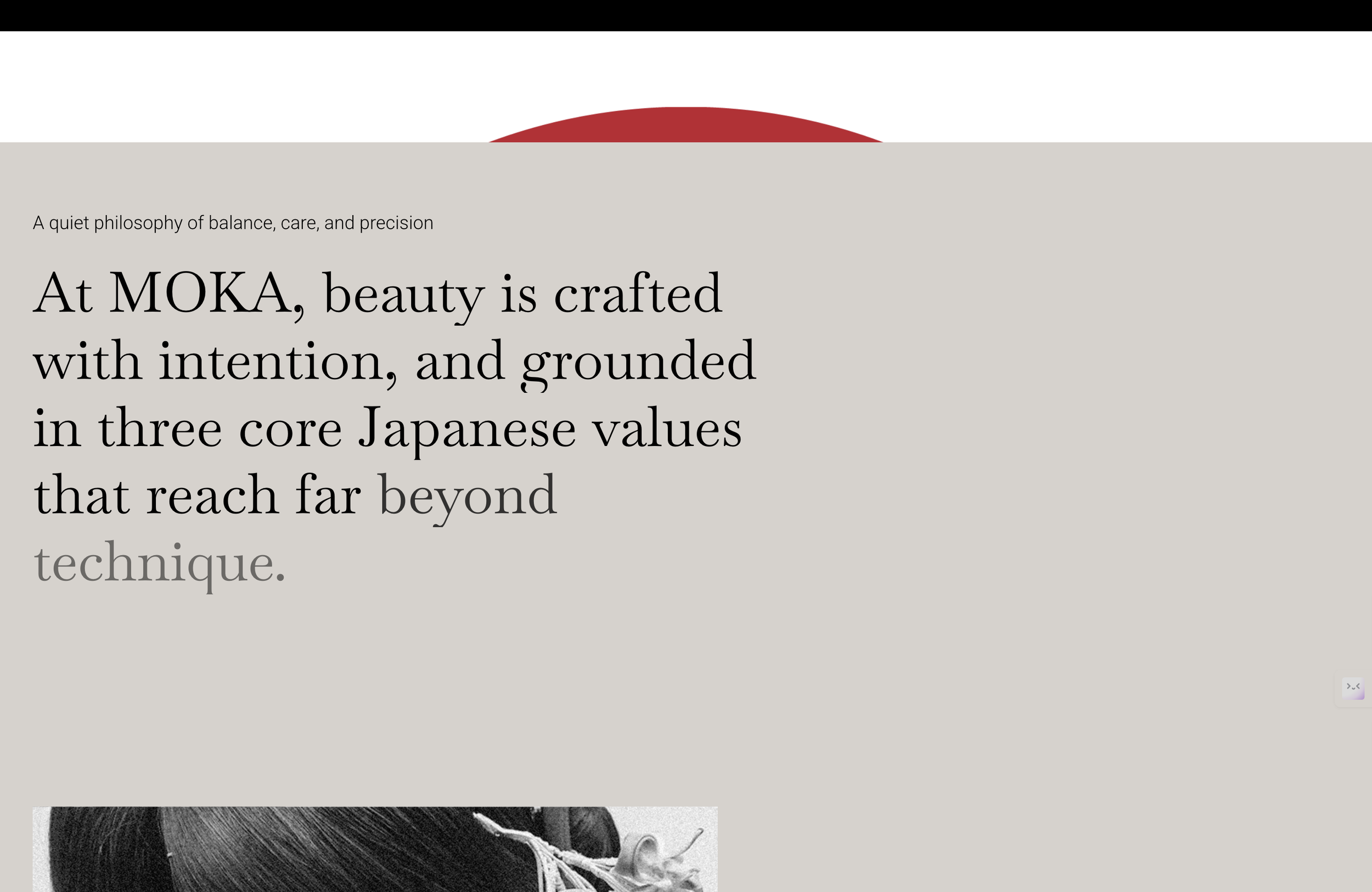 Moka Kanai philosophy 1
