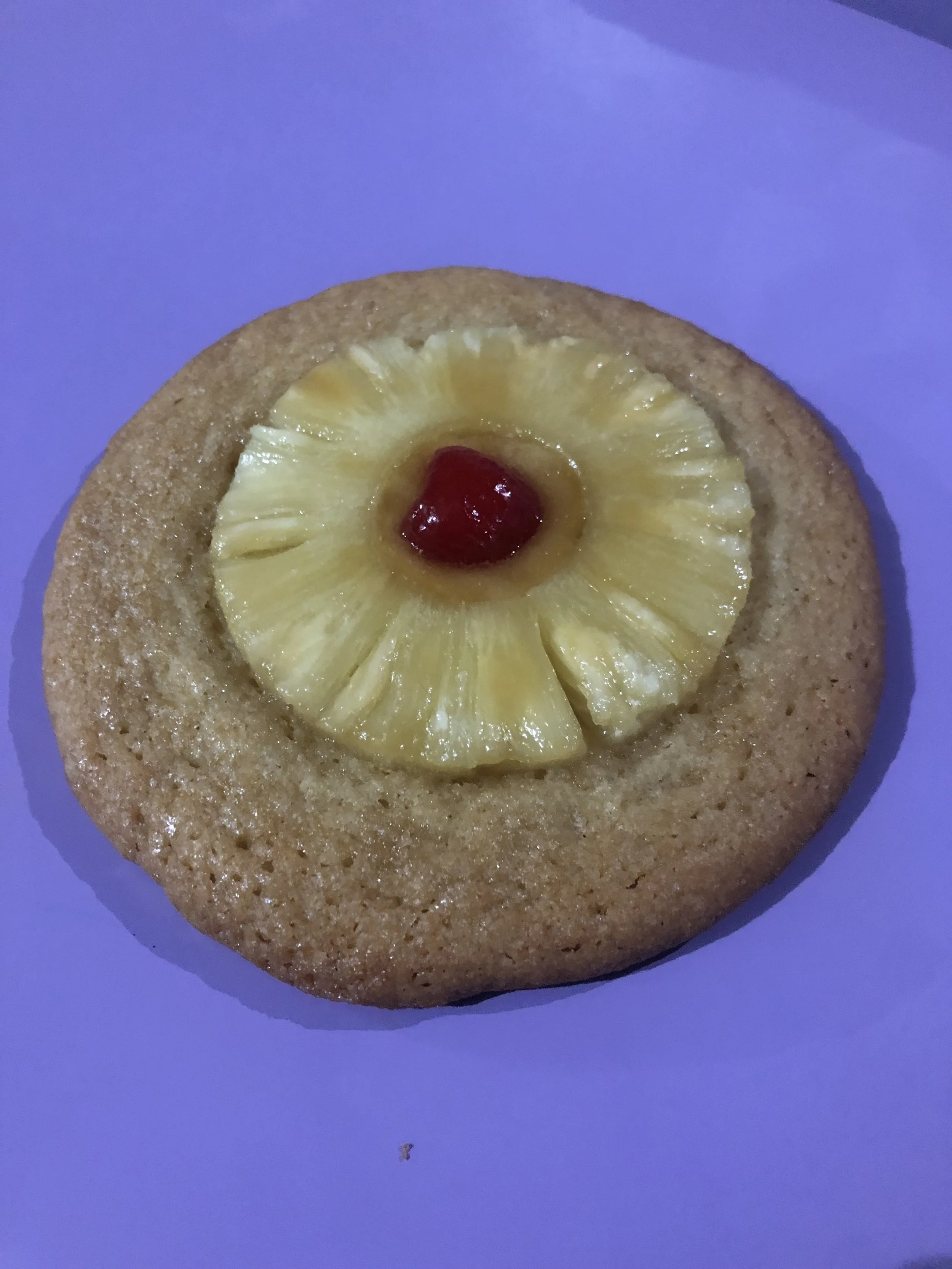 Flippin' Pineapple Cookie