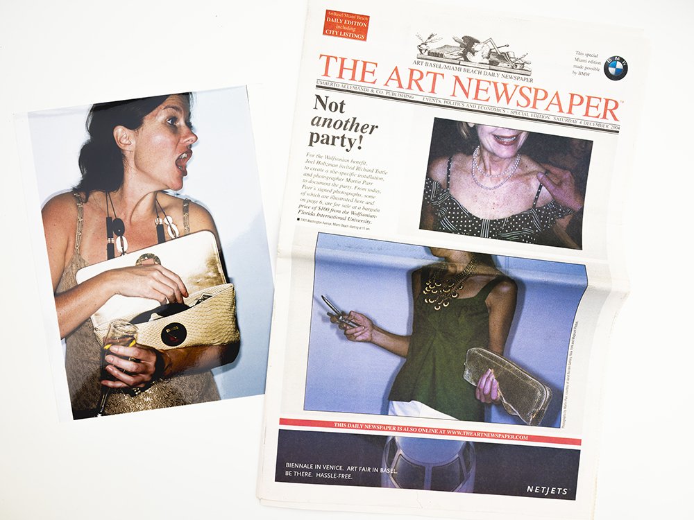 1999年発行 美品 Martin Parrアート新聞 Agnès b. A Weekend with Martin Parr — Benedict Brain
