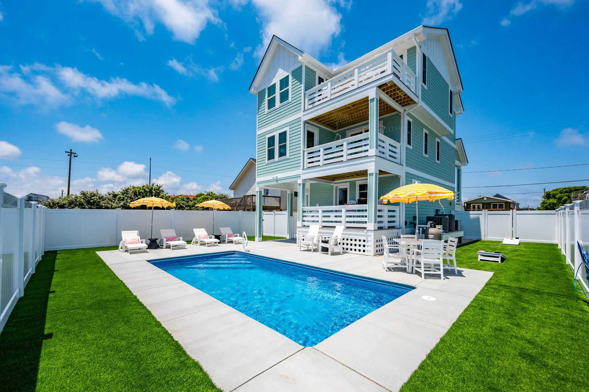 Pool, Vacation Home, Beach House