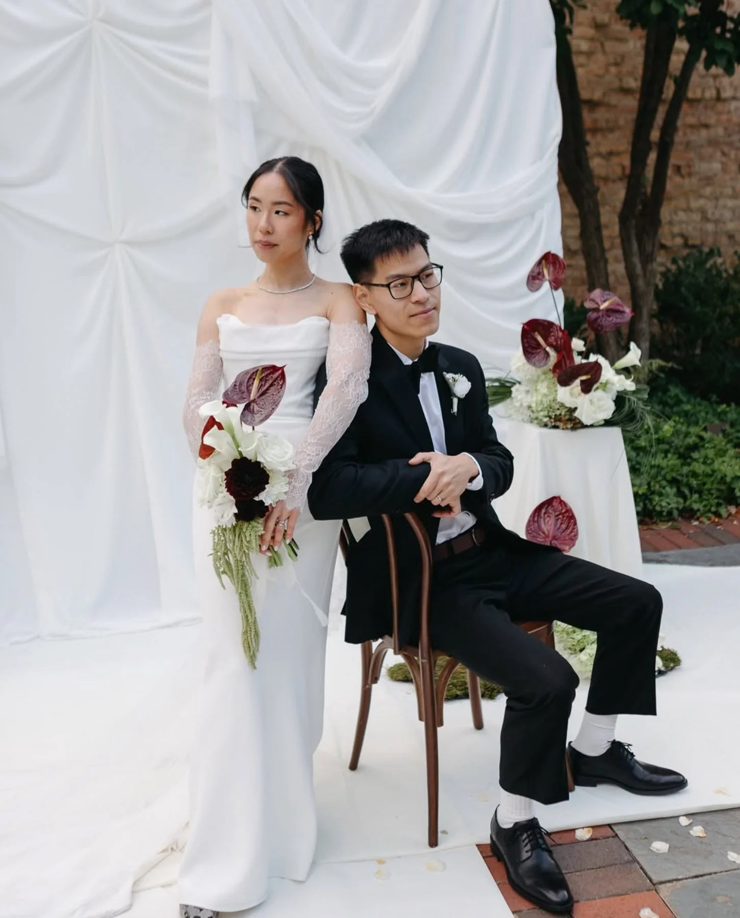 Modern Garden Wedding at Community House Winnetka