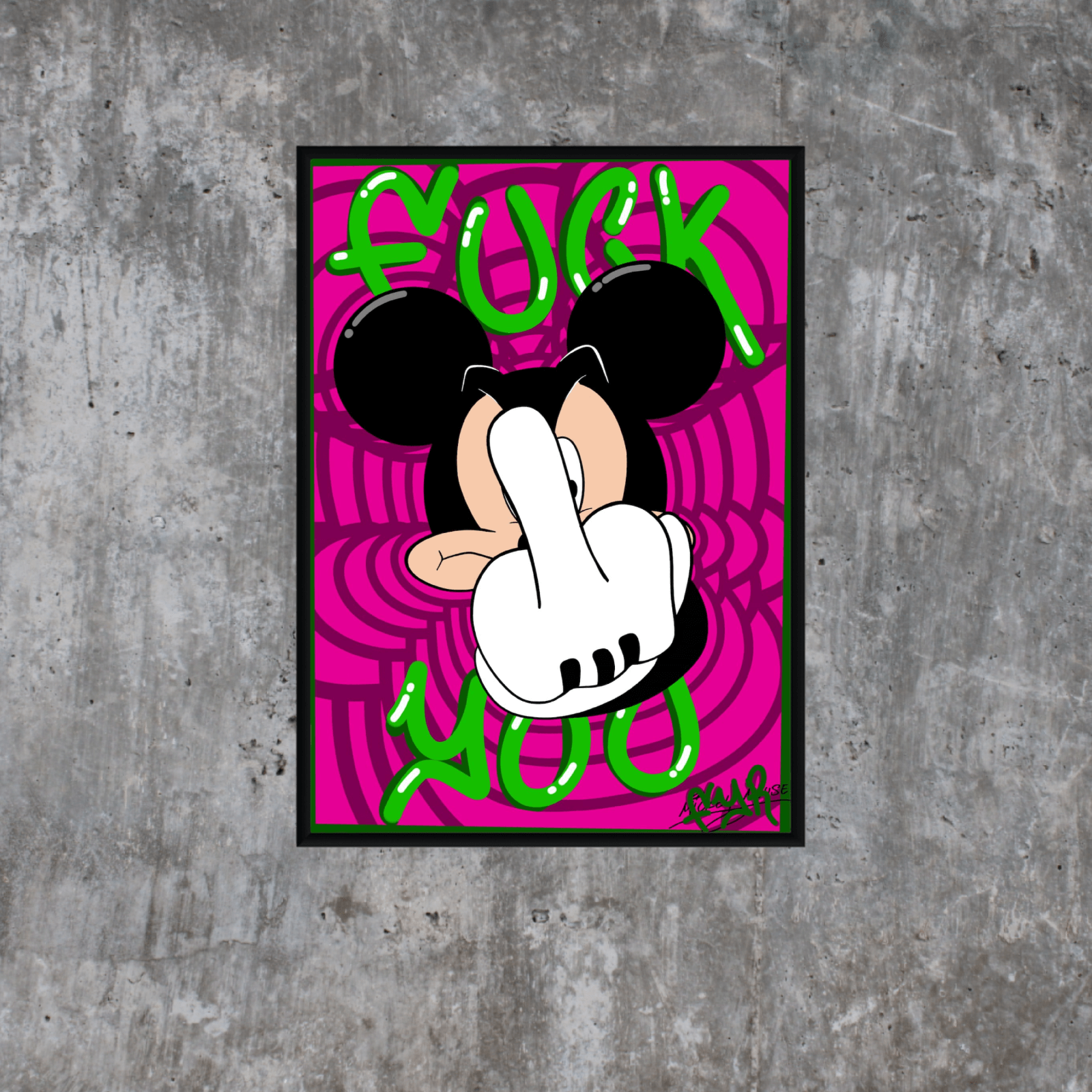 Angry Mickey
