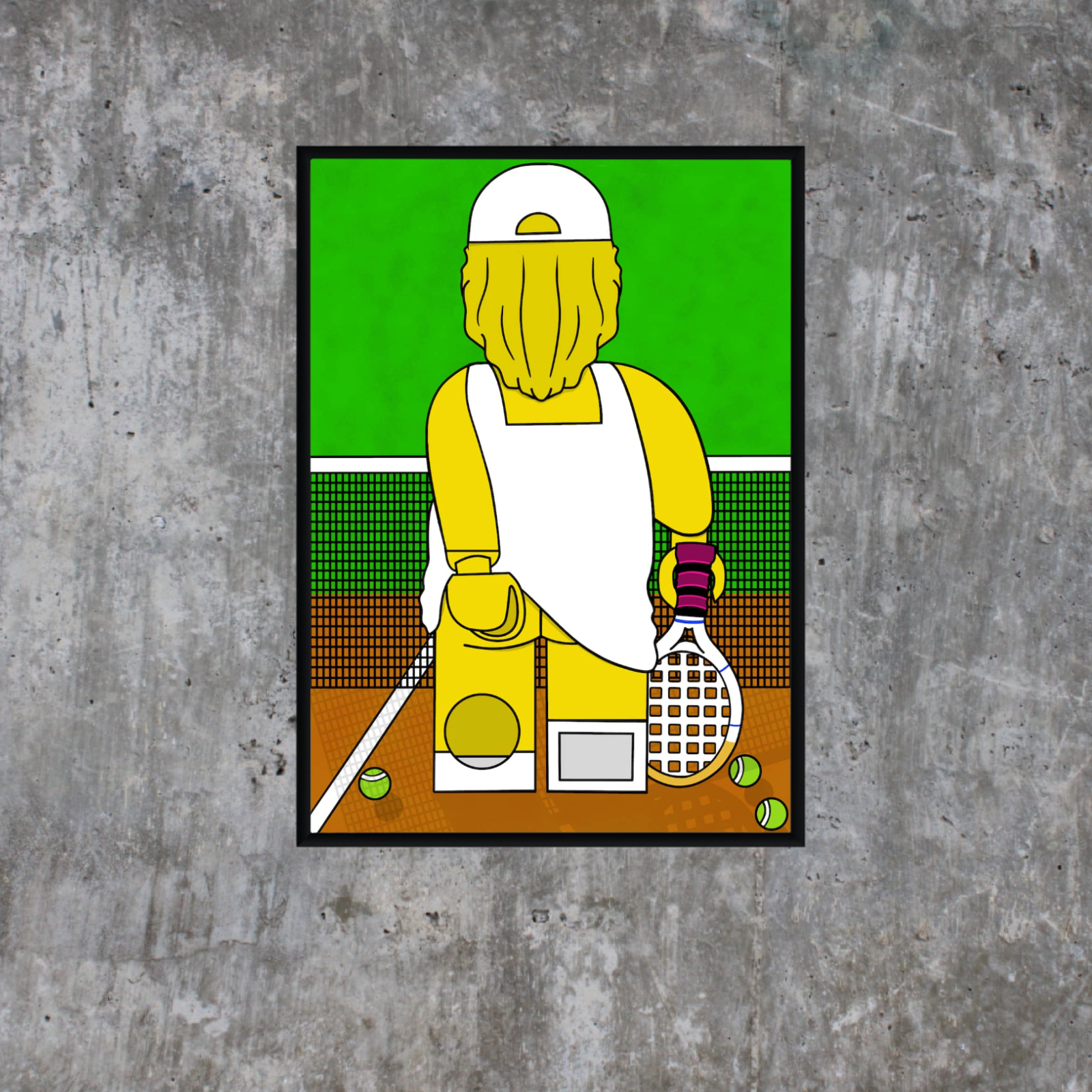 Lego Tennis Girl