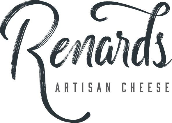 Logo with the word 'Renard's' in cursive script and 'Artisan Cheese' in capital letters below.