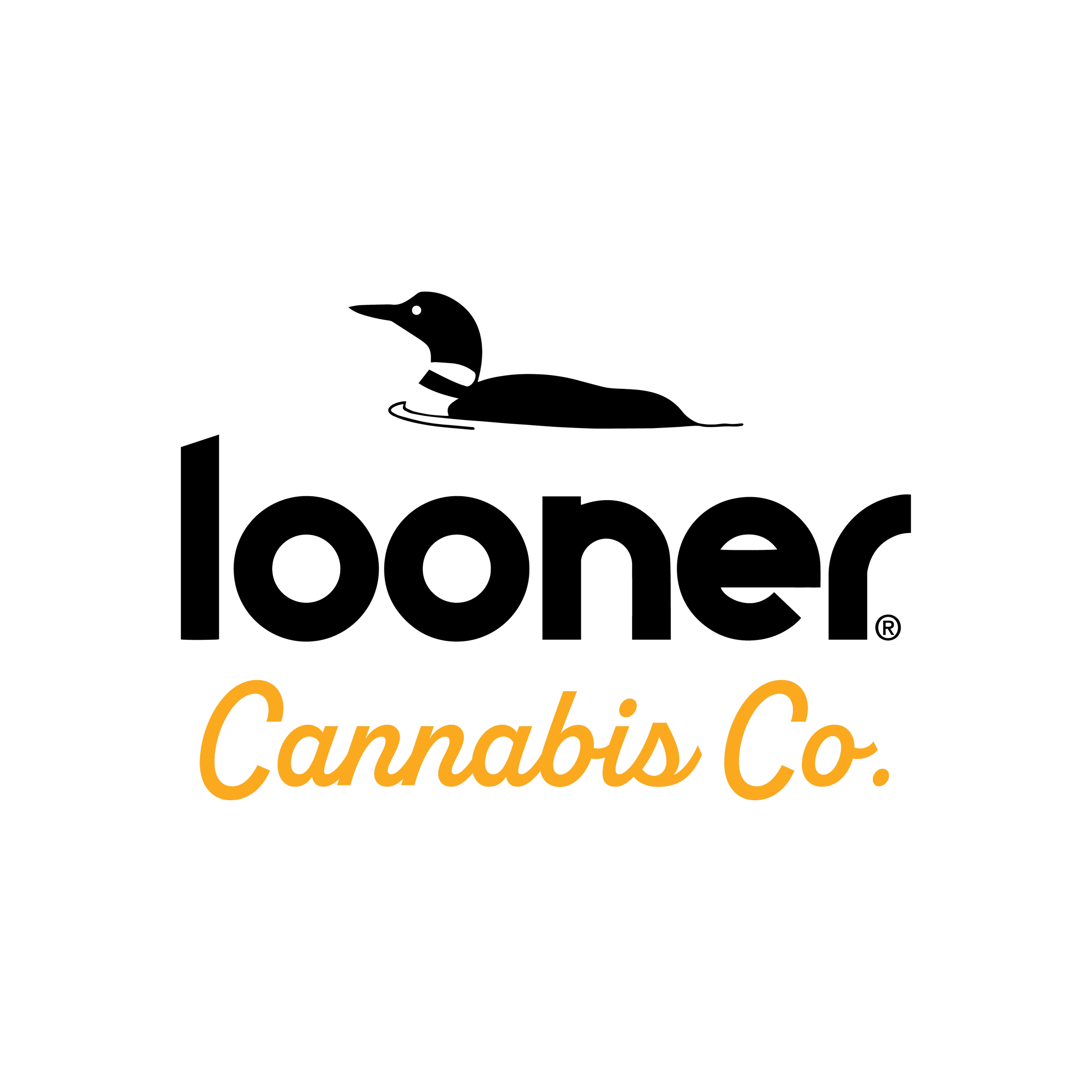 Looner Cannabis Co Logo-black and orange - Lucas Simon-Wambach.png