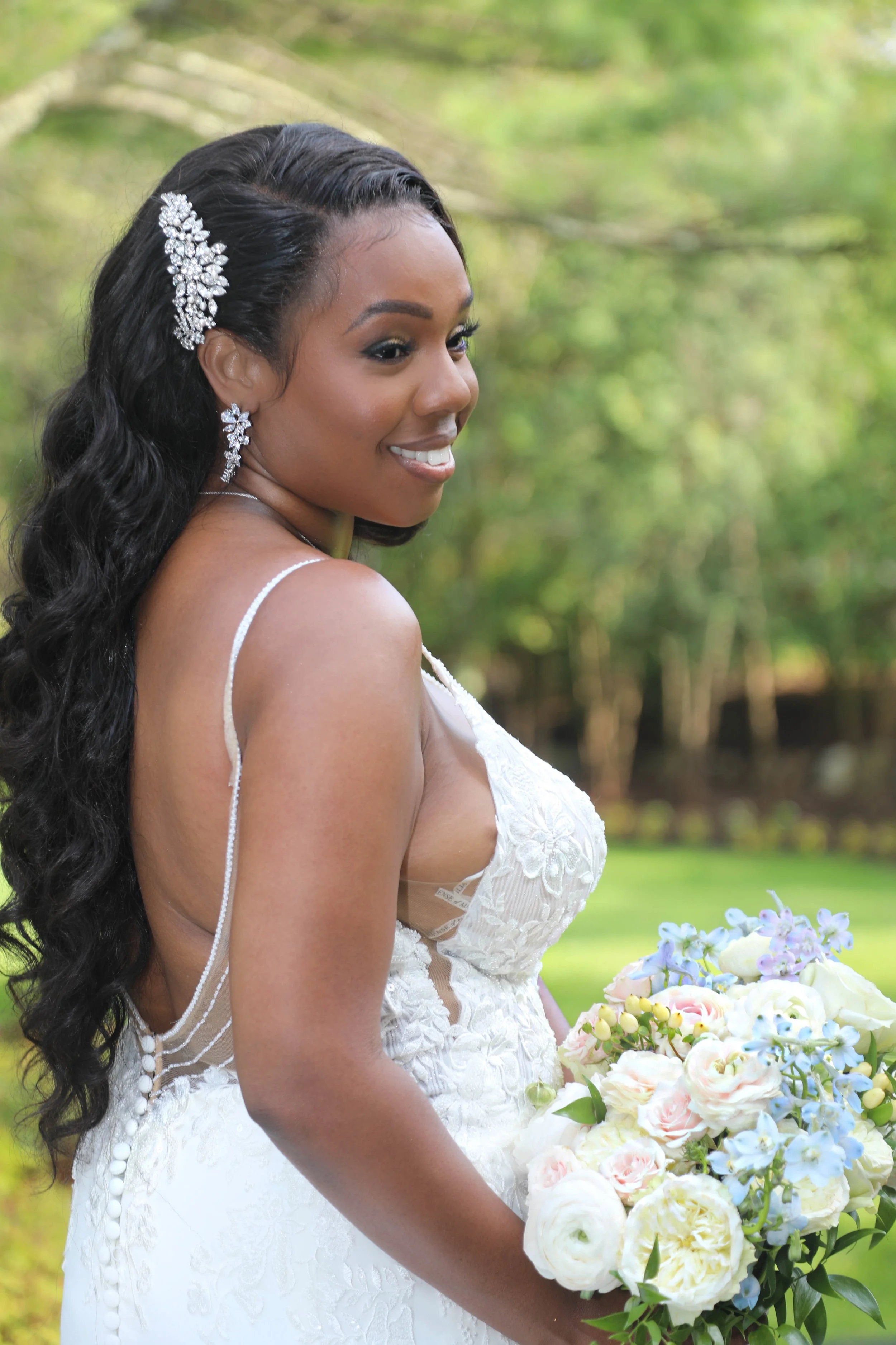 Bridal Wig Install and styling inspo