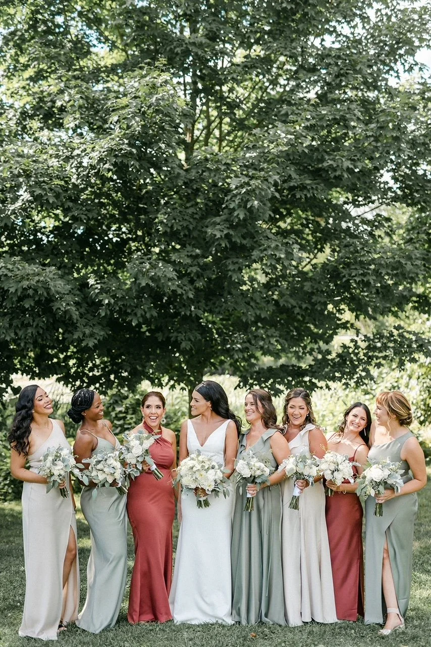 Diverse Bridal Party Glam by Beyond The Knot Collective