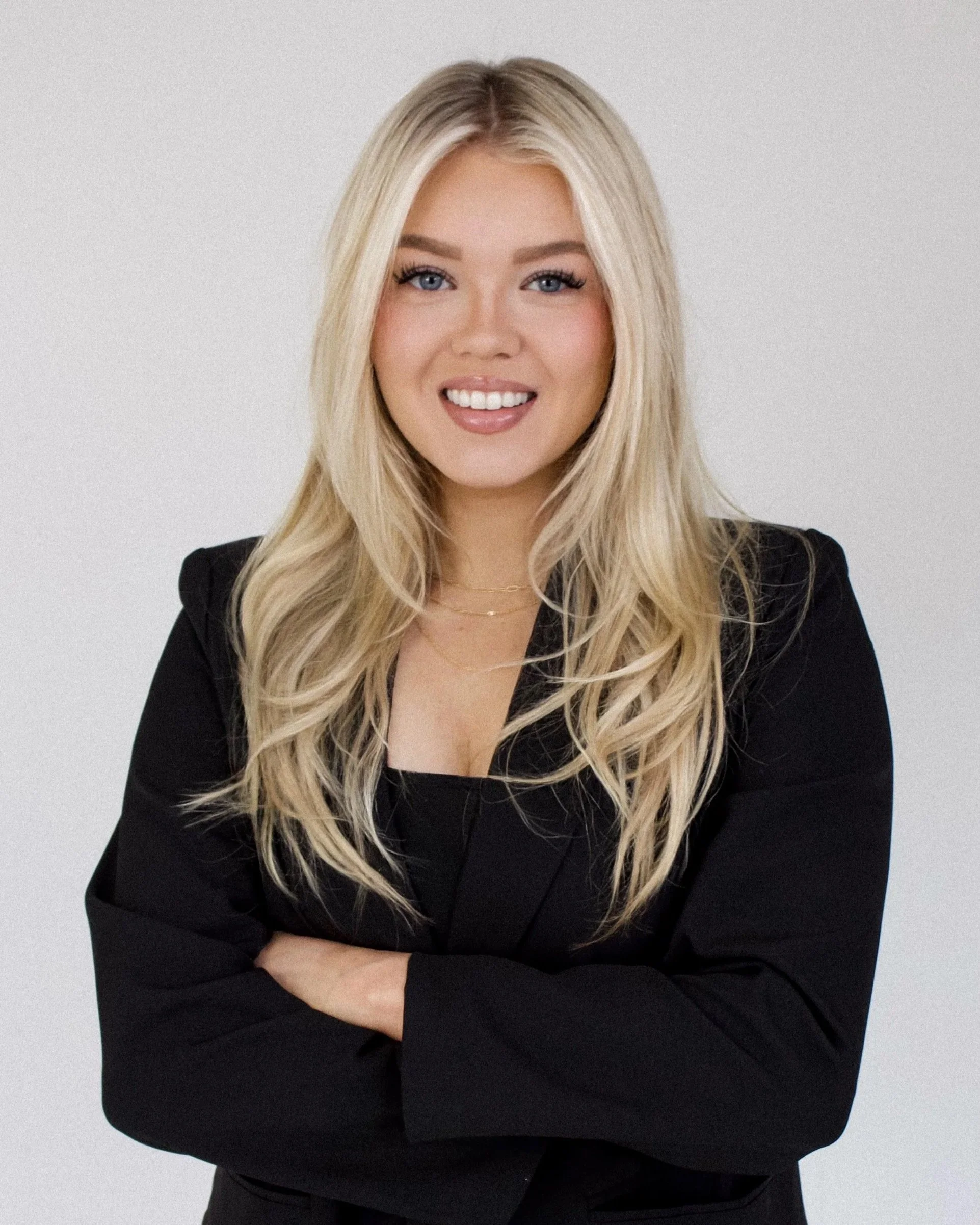 Clarissa Eden, real estate agent serving Lebanon and Mt. Juliet, Tennessee, smiling in professional headshot wearing black blazer
