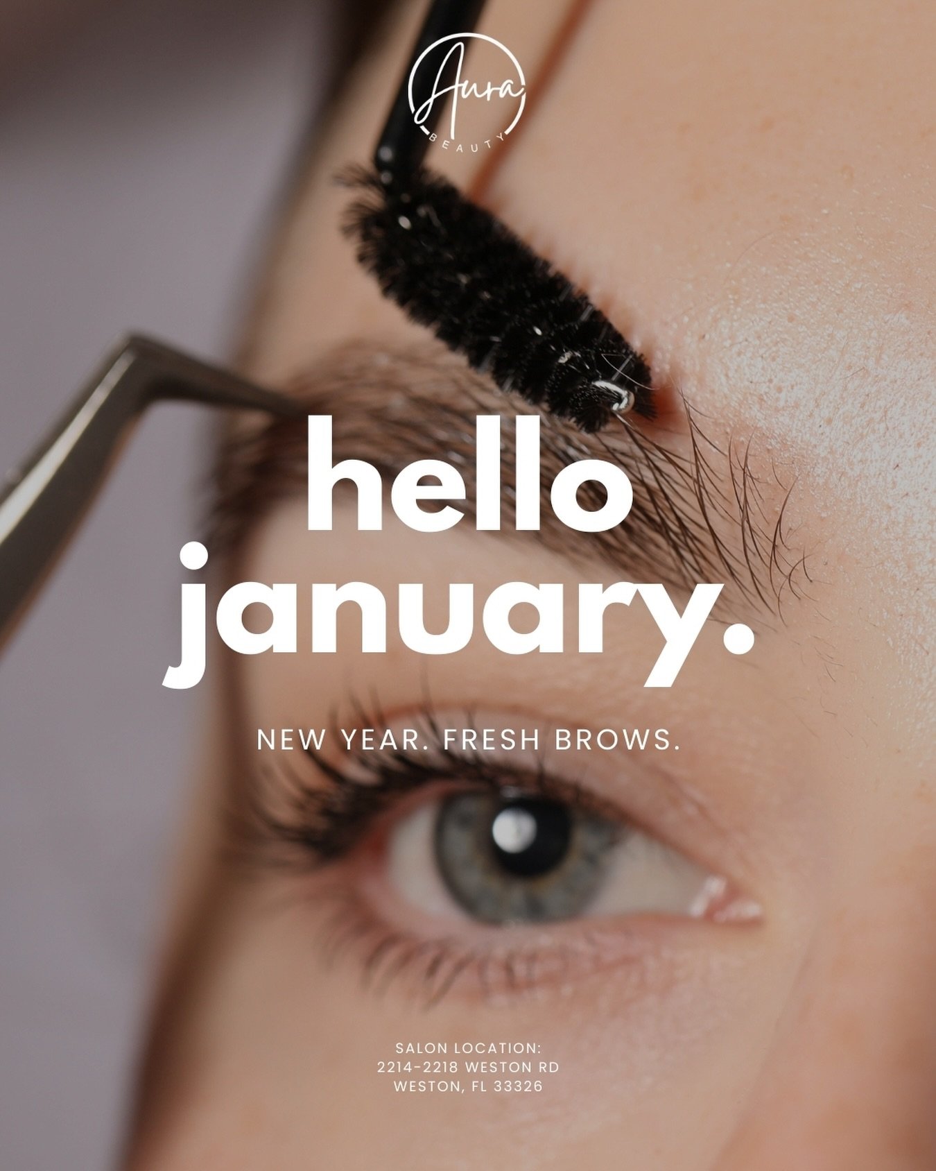 New year, new brows ✨

Step into January with perfectly shaped, natural-looking brows that frame your face and elevate your everyday look.

Book your brow appointment at Aura Beauty Weston and start the year feeling fresh. 🤍