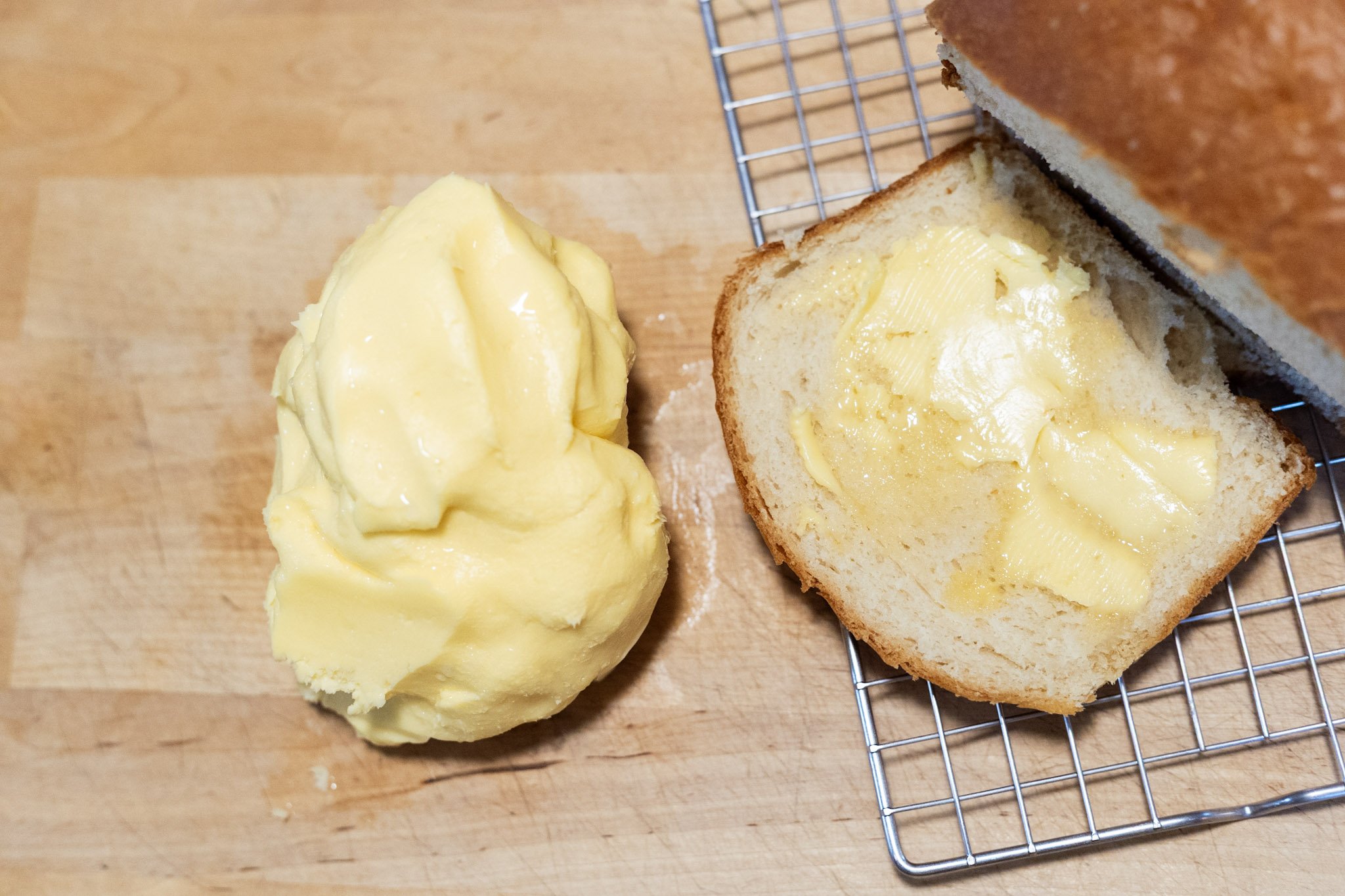 How to Make Homemade Butter from Raw Jersey Milk