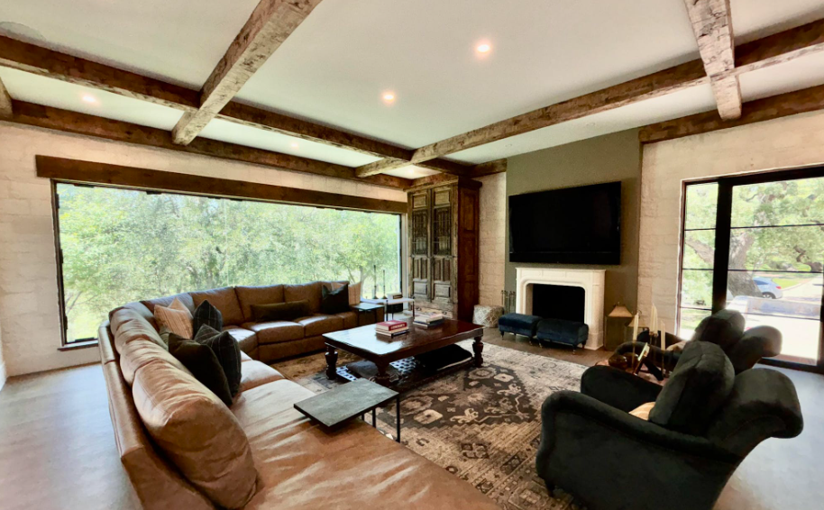 Texas Hill Country Home Renovation at Trademark Builders in Kerrville Texas