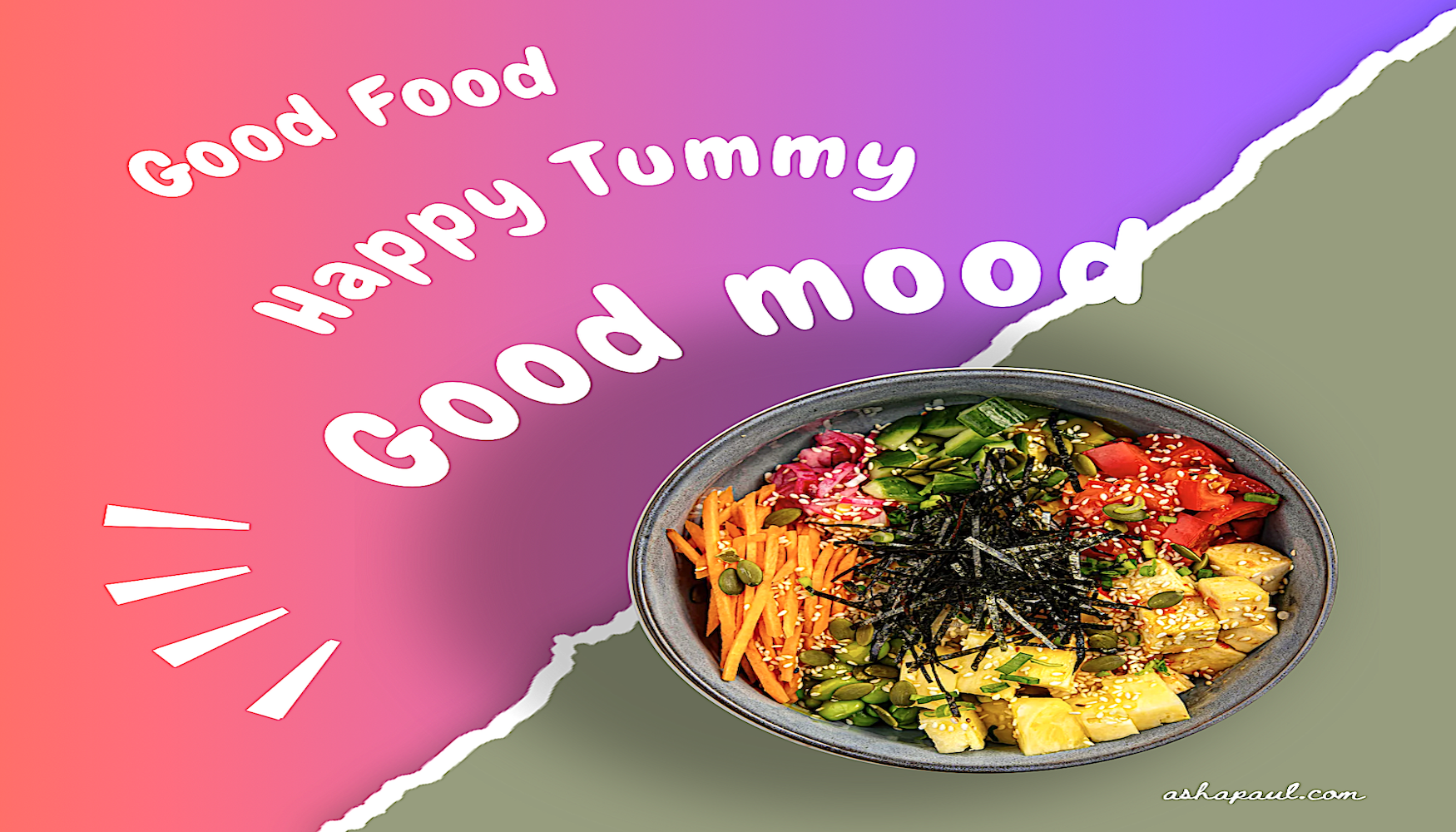 Good Food, Great Mood, Happy Hearts!