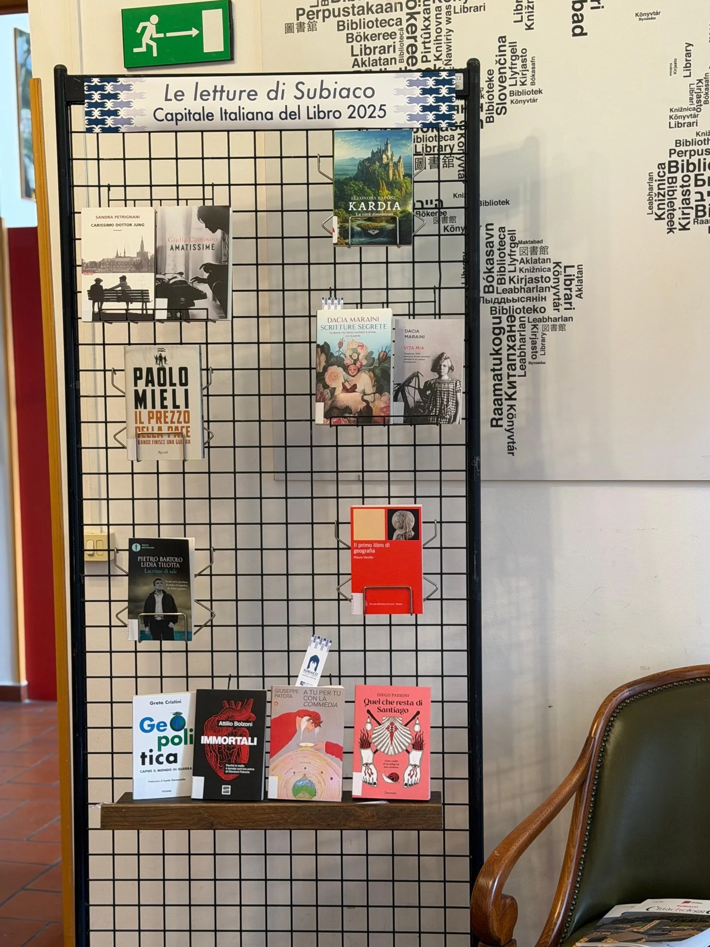 📚✨ 𝐔𝐧 𝐚𝐧𝐠𝐨𝐥𝐨 𝐝𝐞𝐝𝐢𝐜𝐚𝐭𝐨 𝐚𝐥𝐥𝐞 𝐬𝐭𝐨𝐫𝐢𝐞 𝐜𝐡𝐞 𝐬𝐭𝐚𝐧𝐧𝐨 𝐚𝐧𝐢𝐦𝐚𝐧𝐝𝐨 𝐥𝐚 𝐧𝐨𝐬𝐭𝐫𝐚 𝐂𝐢𝐭𝐭𝐚̀

All&rsquo;interno della Biblioteca Comunale di Subiaco &egrave; stato allestito uno spazio speciale dedicato a 𝐒𝐮𝐛𝐢𝐚