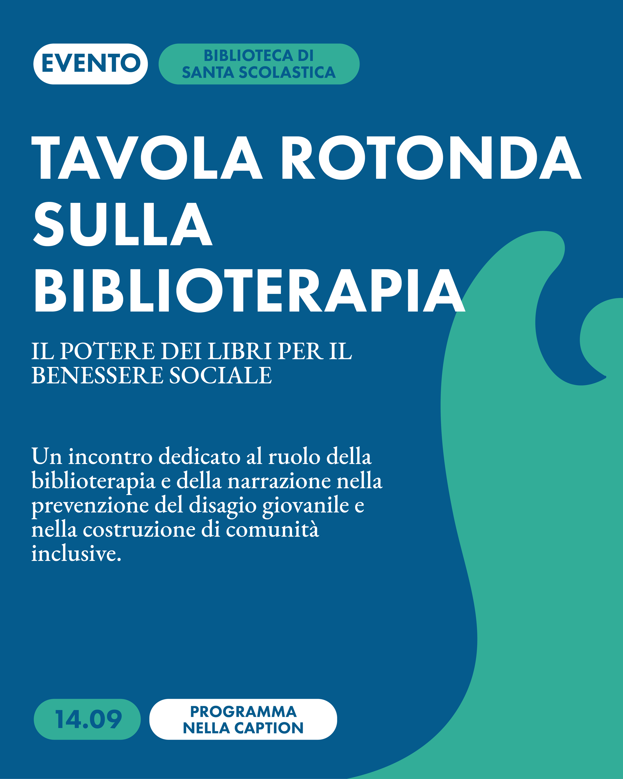 Tavola Rotonda sulla Biblioterapia