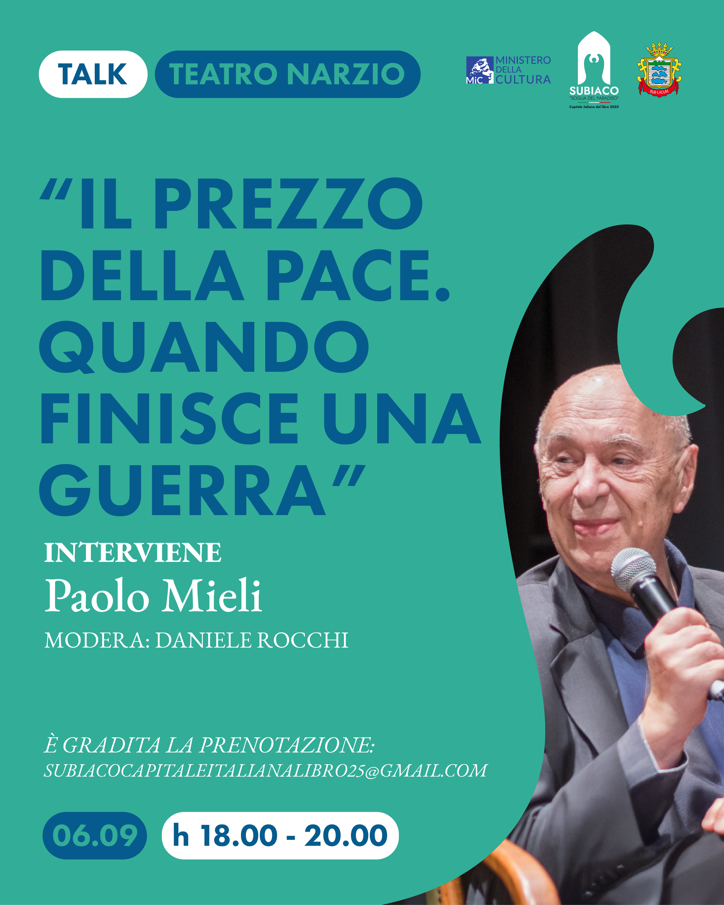 Paolo Mieli - "Il Prezzo della Pace - Quando Finisce una Guerra"