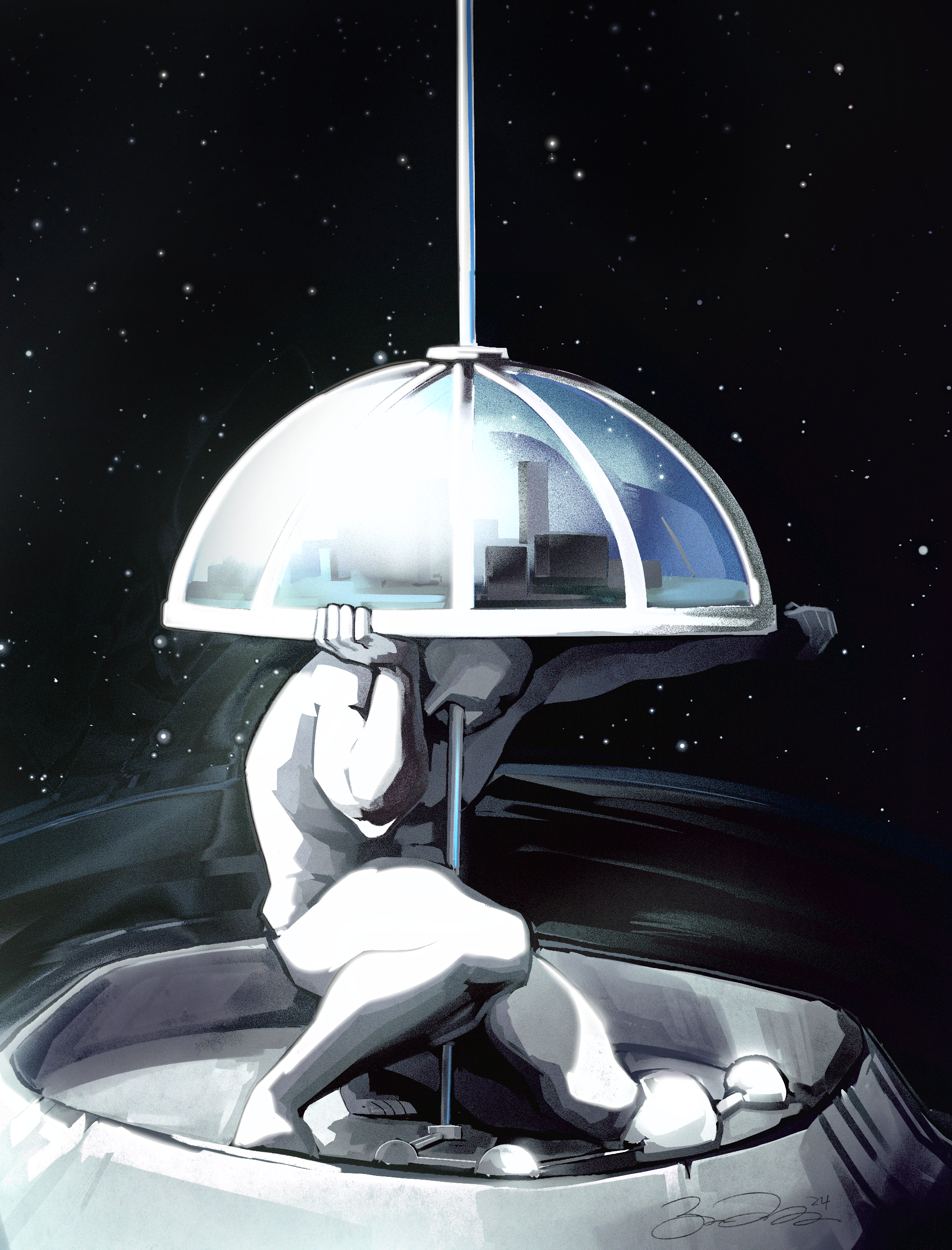 "Atlas City, Luna", 2024